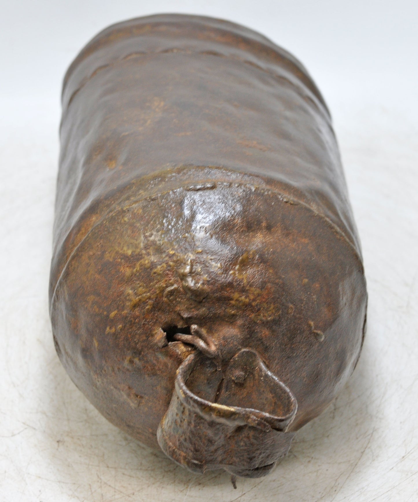 Antique Iron Large Size Elephant Cow Animals Bell Original Old Hand Crafted