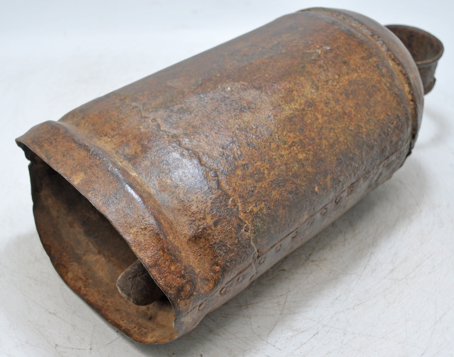 Antique Iron Large Size Elephant Cow Animals Bell Original Old Hand Crafted