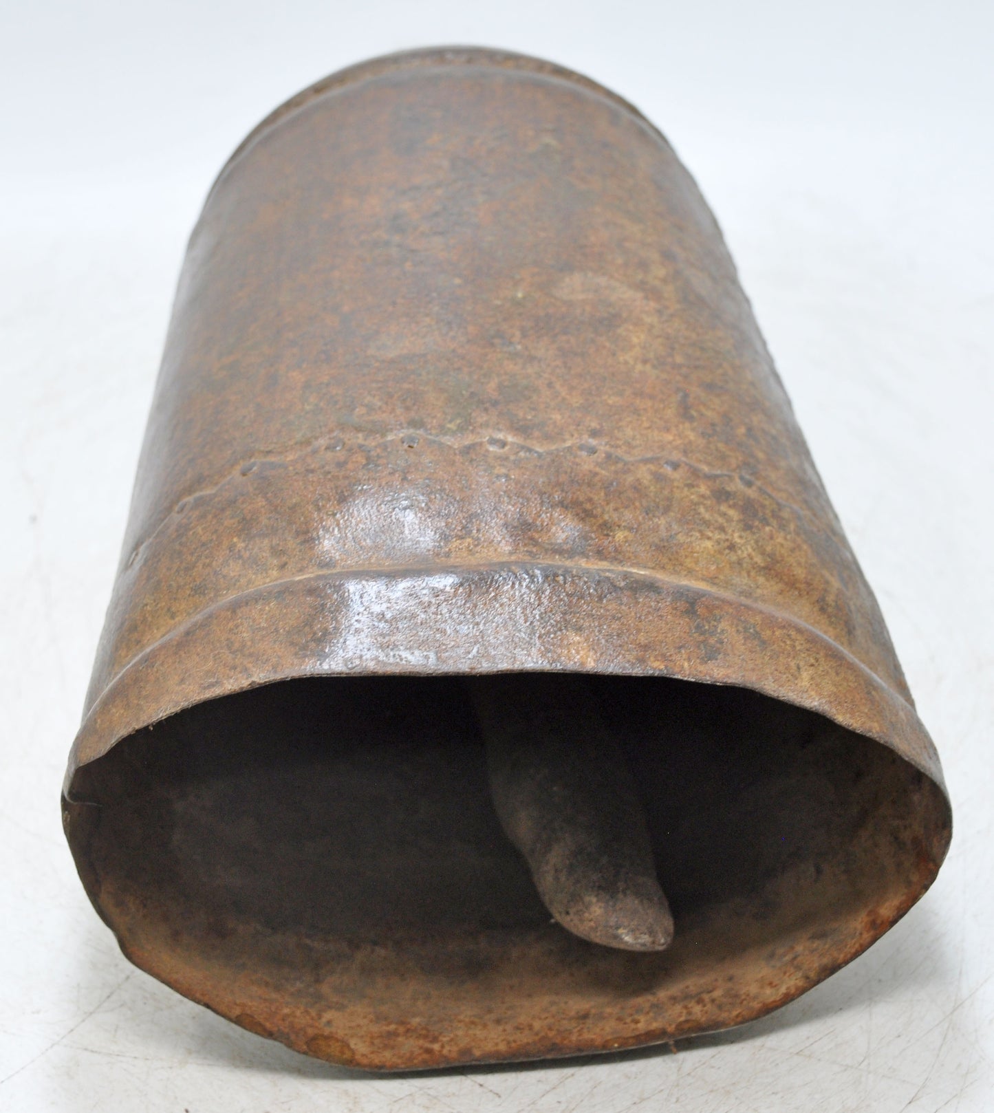 Antique Iron Large Size Elephant Cow Animals Bell Original Old Hand Crafted