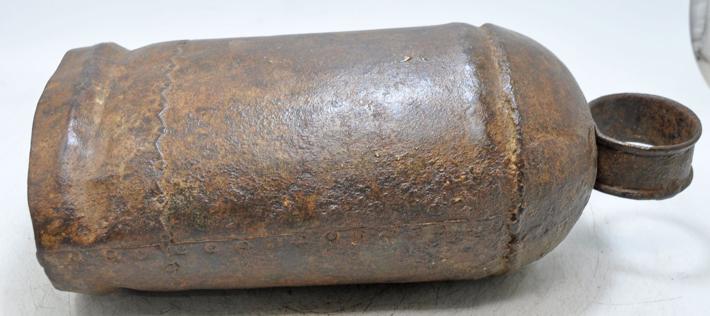 Antique Iron Large Size Elephant Cow Animals Bell Original Old Hand Crafted