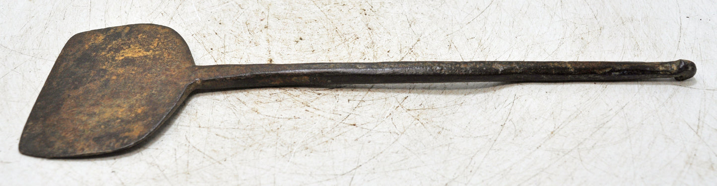 Antique Iron Kitchenware Cooking Mashing Tool Original Old Hand Crafted