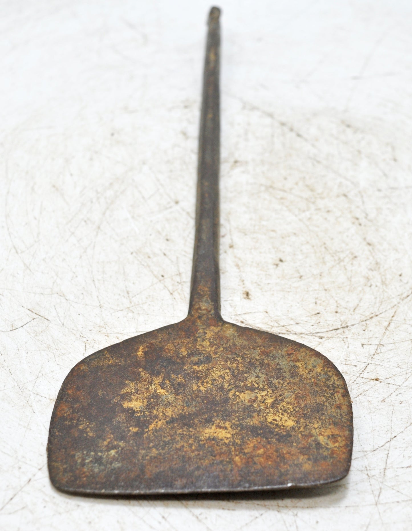 Antique Iron Kitchenware Cooking Mashing Tool Original Old Hand Crafted