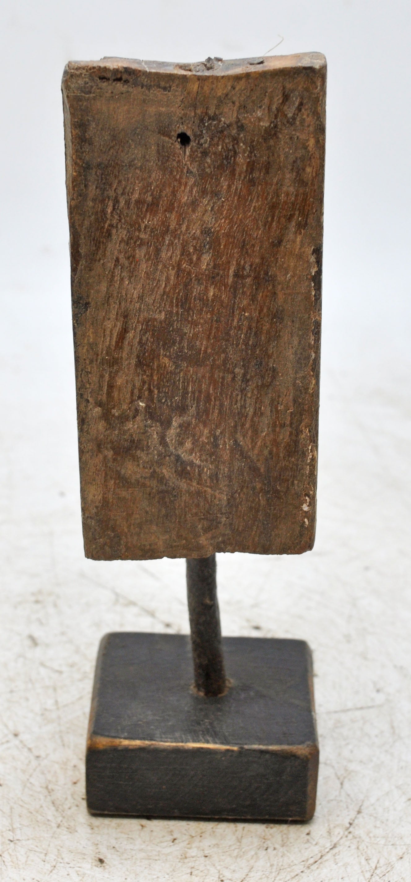 Antique Wooden Bracket Carving on Stand Original Old Hand Carved