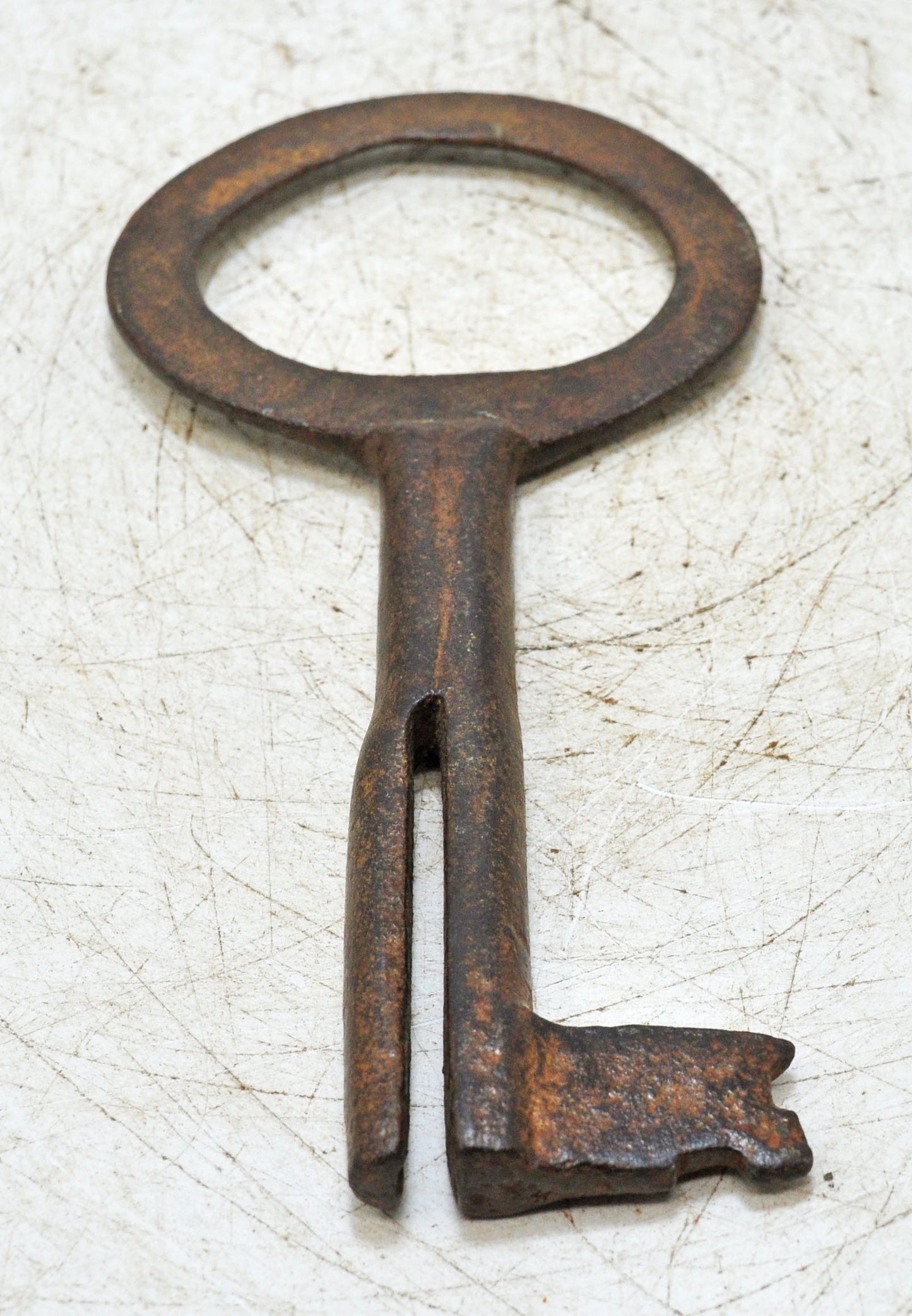 Antique Iron Long Decorative Key Original Old Hand Crafted