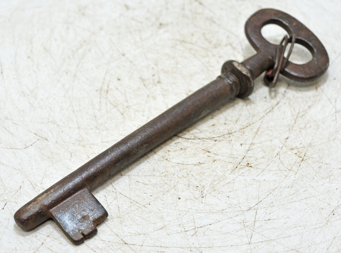 Antique Iron Long Decorative Key Original Old Hand Crafted