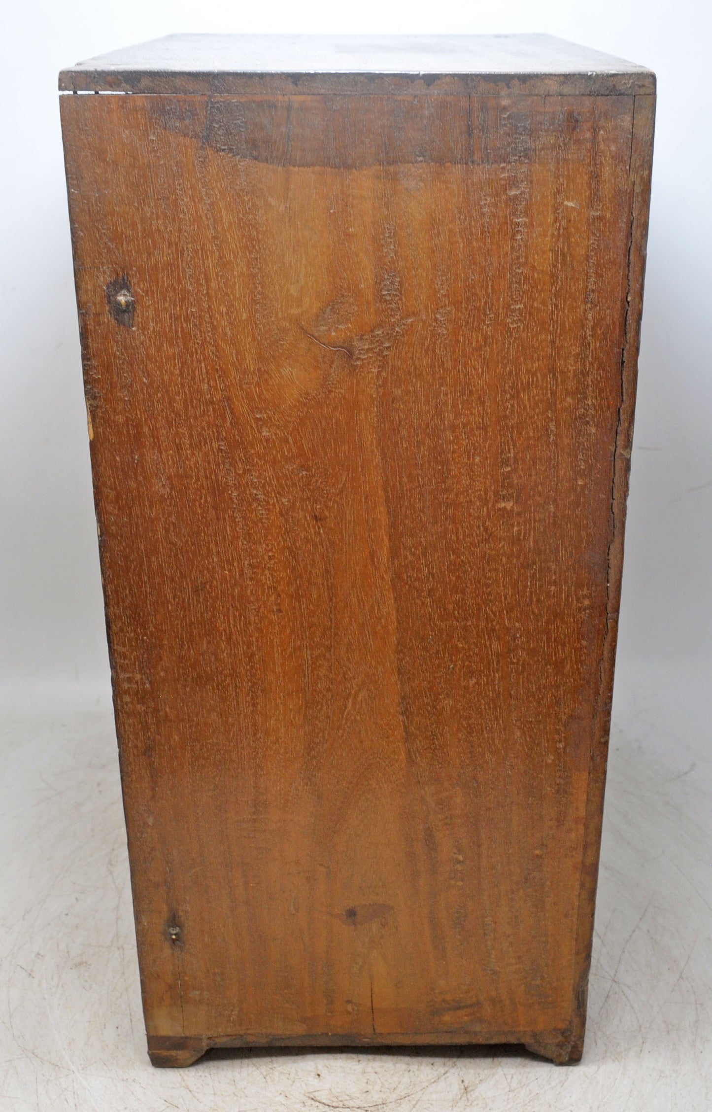 Vintage Wooden 9 Drawers Mini Storage Chest Original Old Hand Crafted Brass Fitted