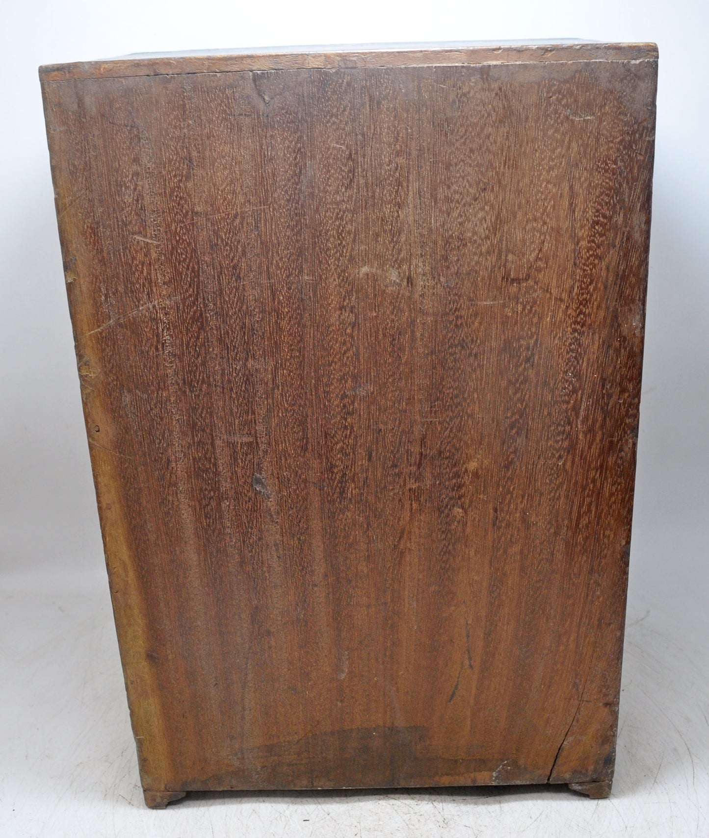 Vintage Wooden 9 Drawers Mini Storage Chest Original Old Hand Crafted Brass Fitted