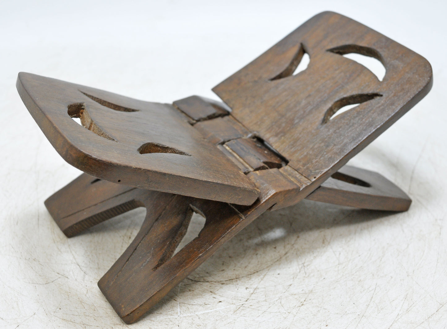 Antique Wooden Holy Quran Book Stand Original Old Hand Carved