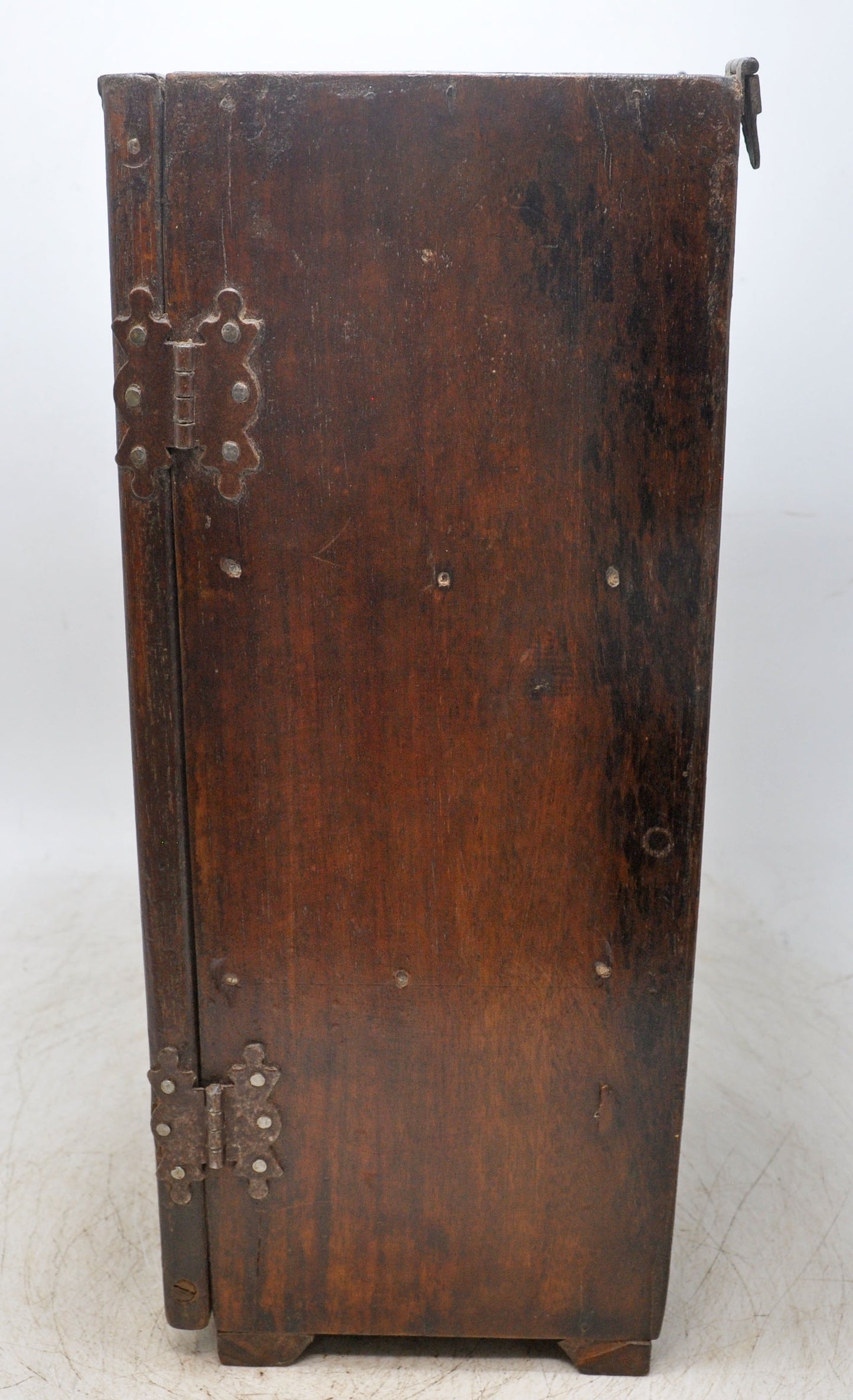 Antique Wooden Wall Décor Small Storage Cabinet Box Original Old Hand Crafted