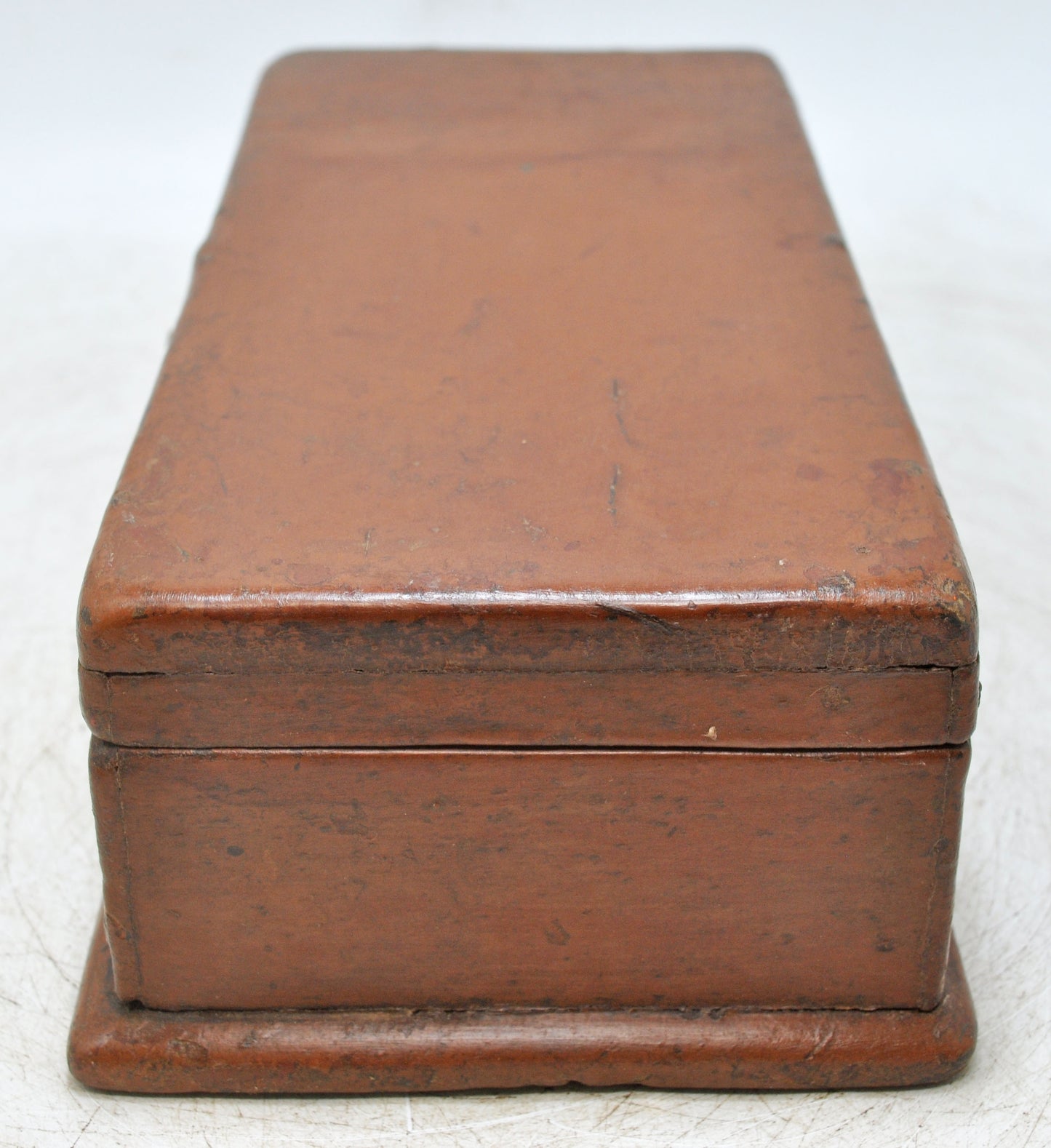 Antique Wooden Storage Box Original Old Hand Crafted