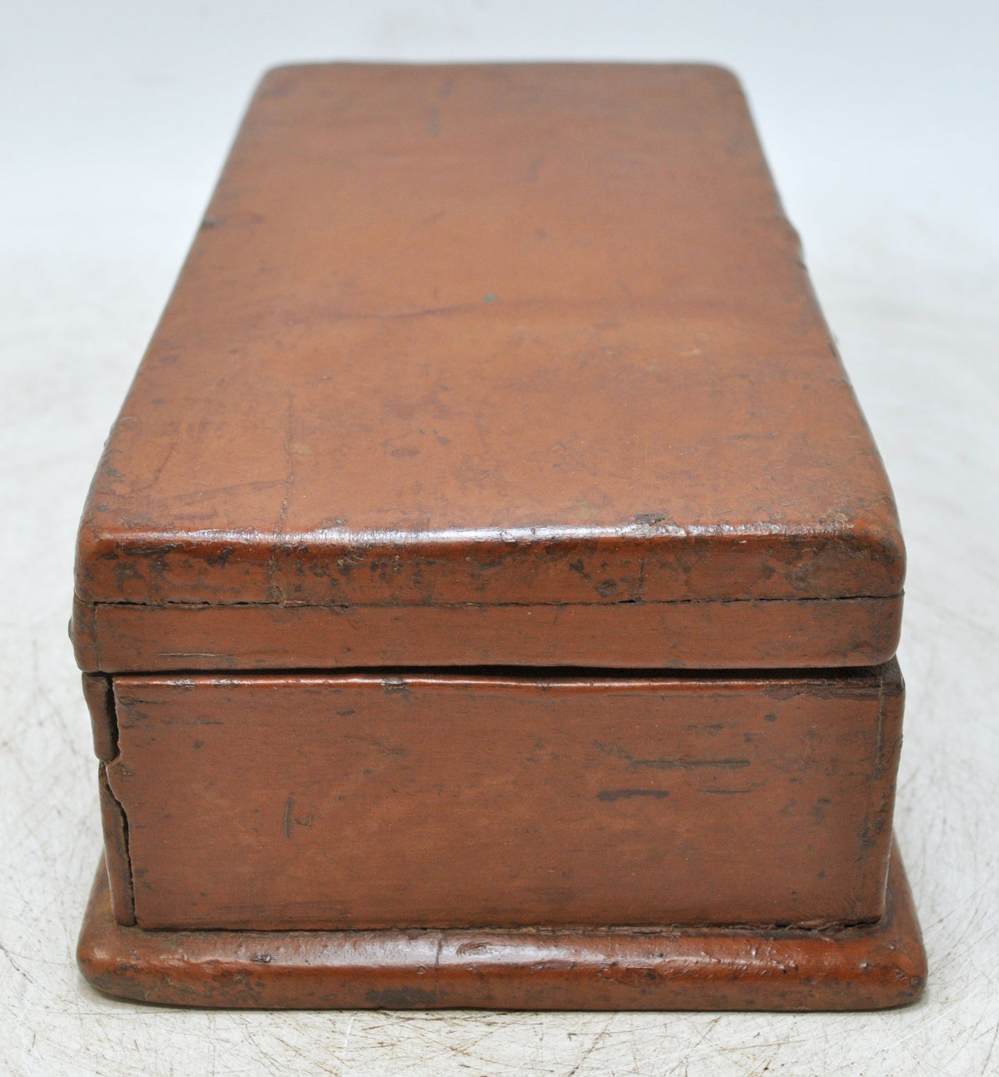 Antique Wooden Storage Box Original Old Hand Crafted