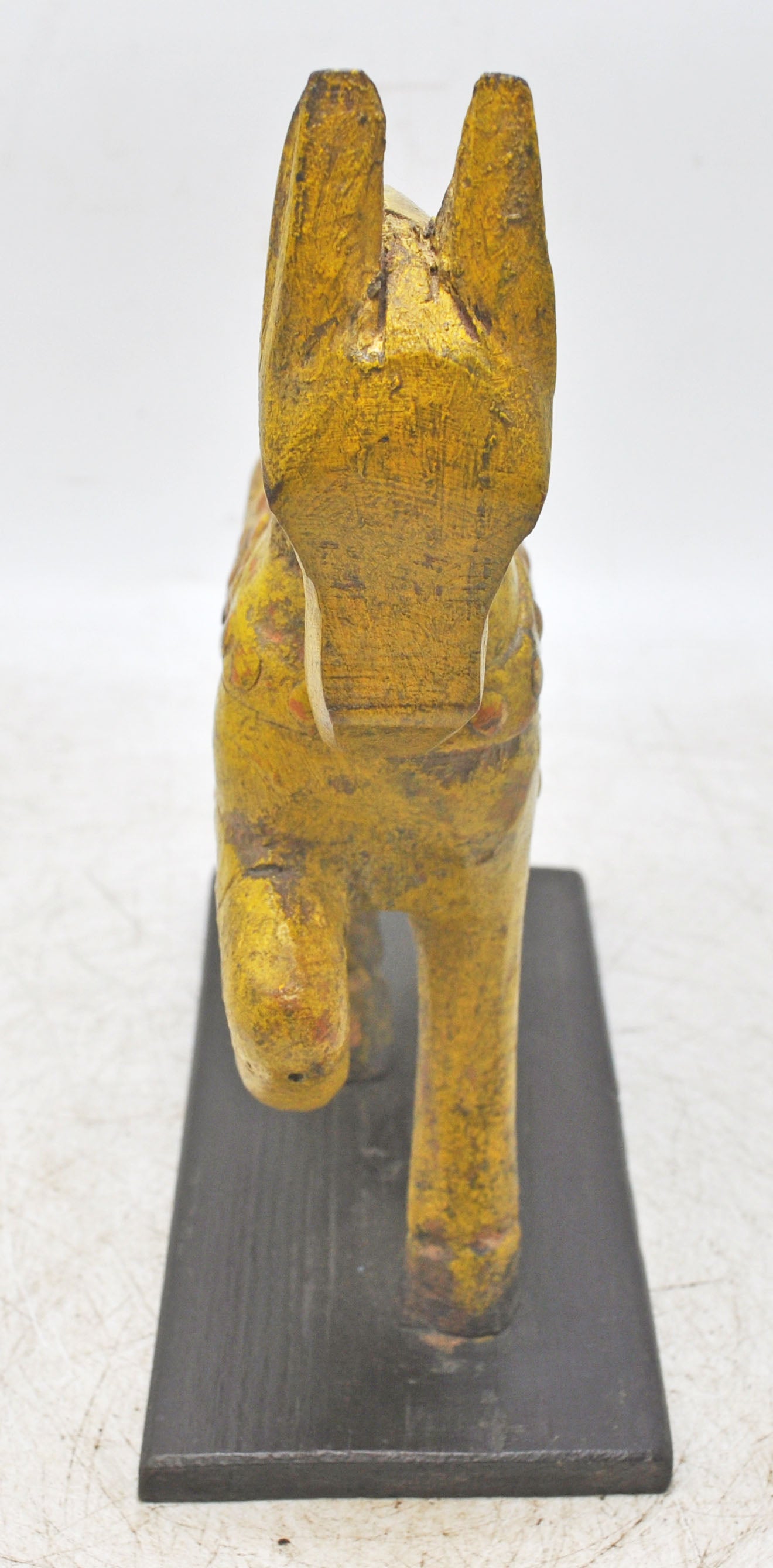 Vintage Wooden Horse Figurine Original Old Hand Carved