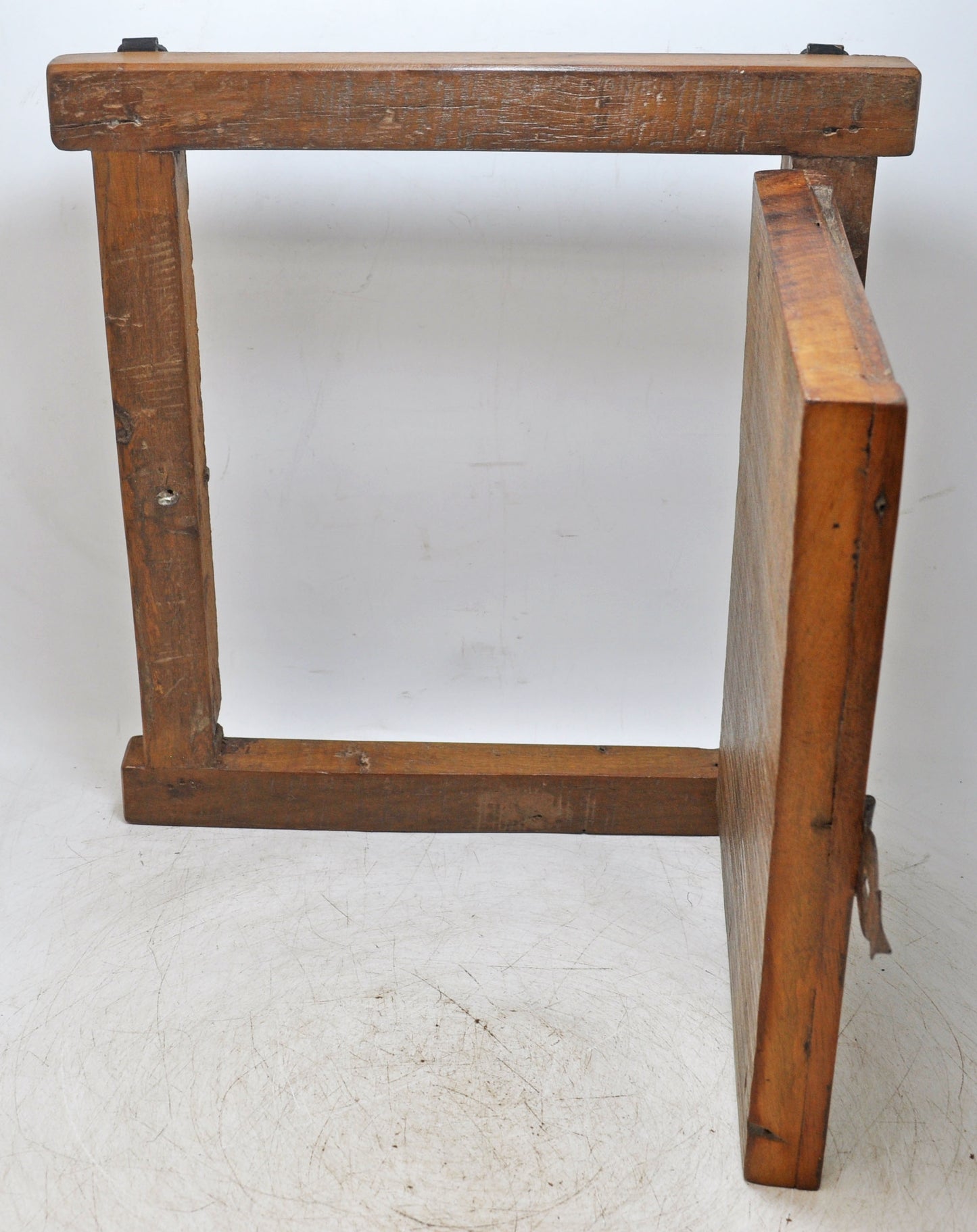 Antique Wooden Wall Décor Window Panel Frame Original Old Hand Crafted