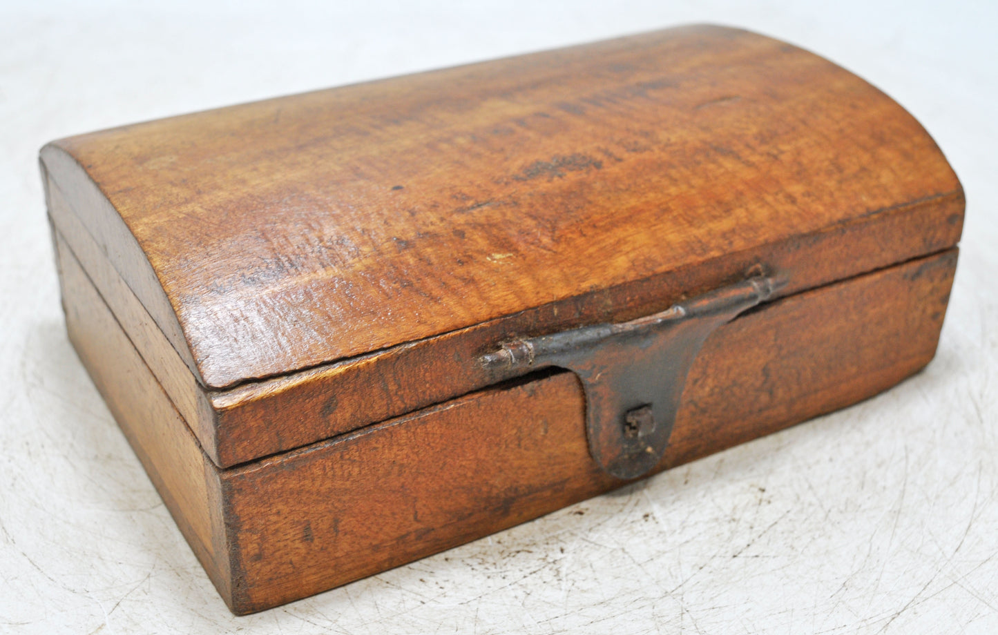 Vintage Wooden Storage Box Original Old Hand Crafted