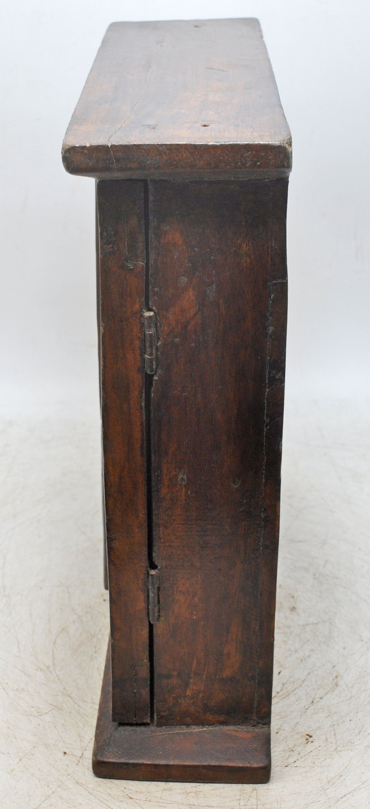Vintage Wooden Wall Hanging Small Cabinet Box Original Old Hand Crafted