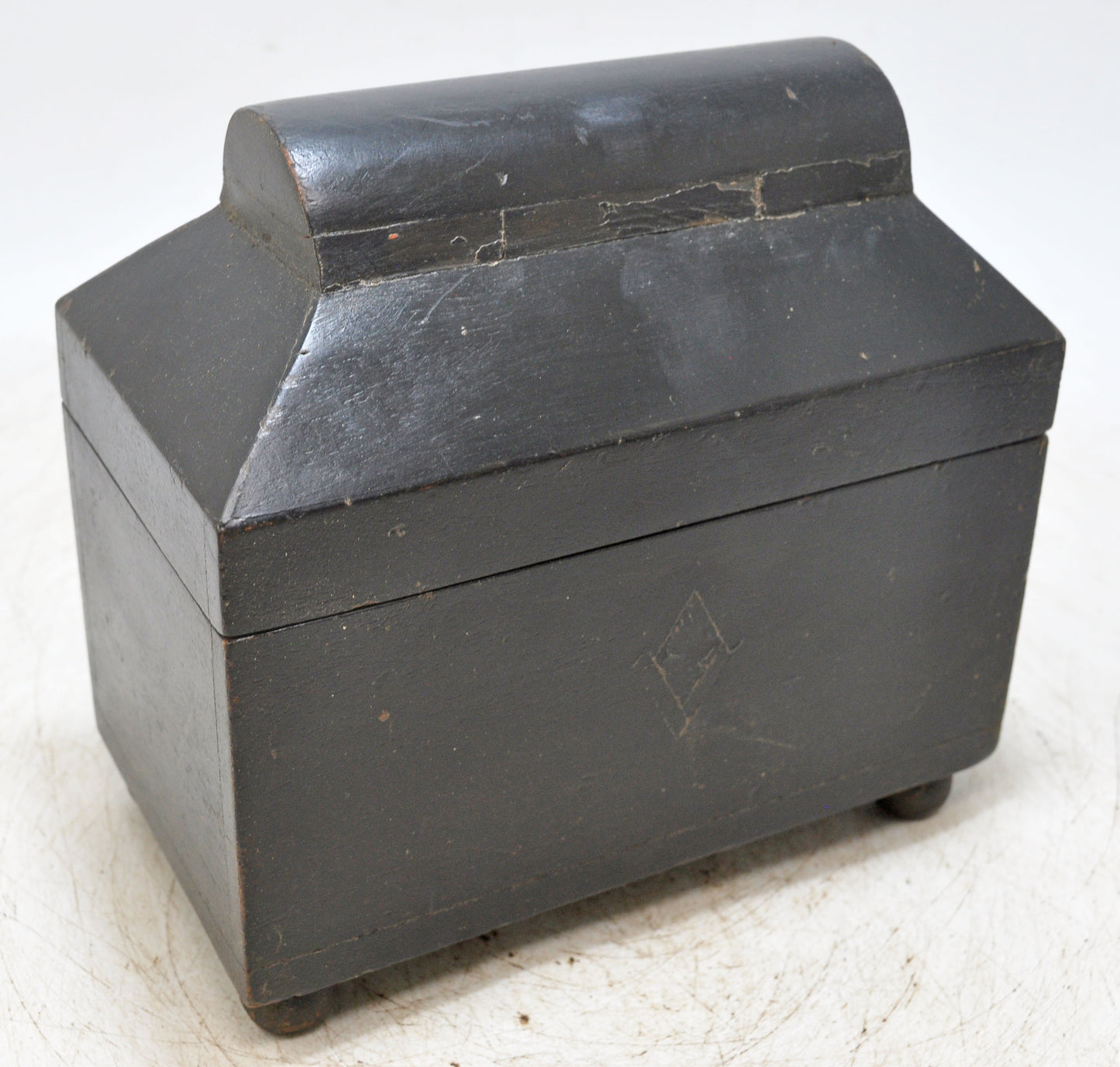 Vintage Wooden Storage Chest Box Original Old Hand Crafted