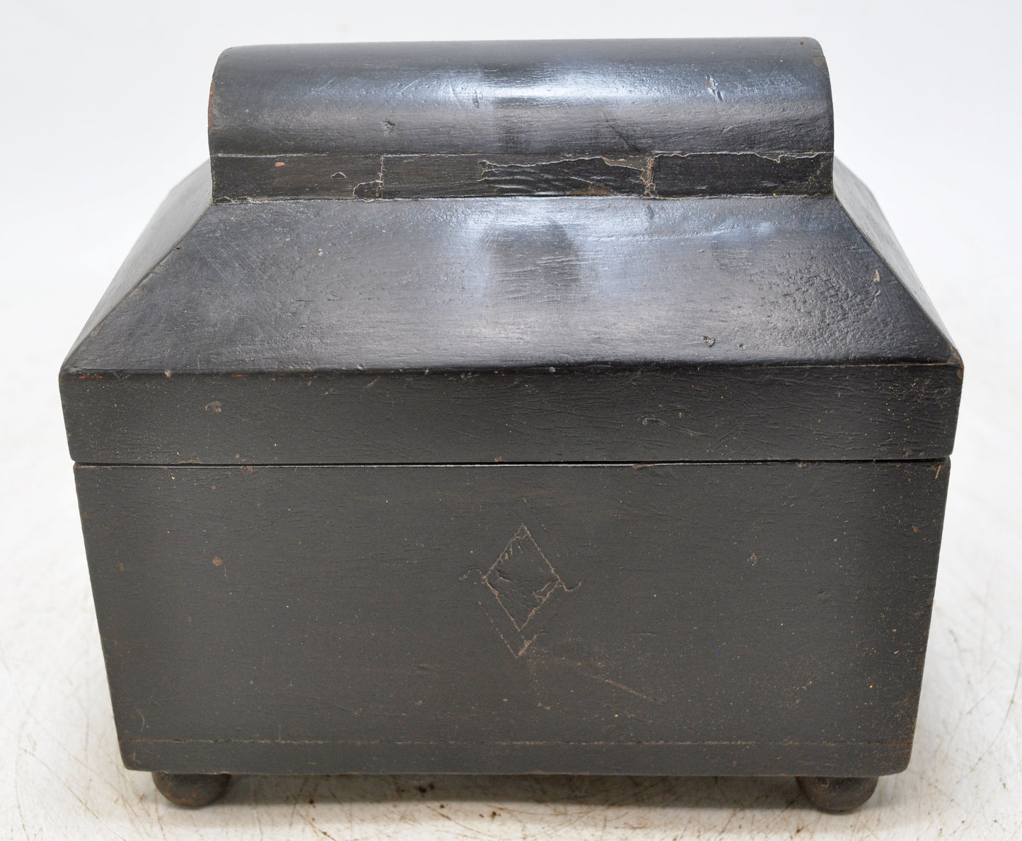 Vintage Wooden Storage Chest Box Original Old Hand Crafted