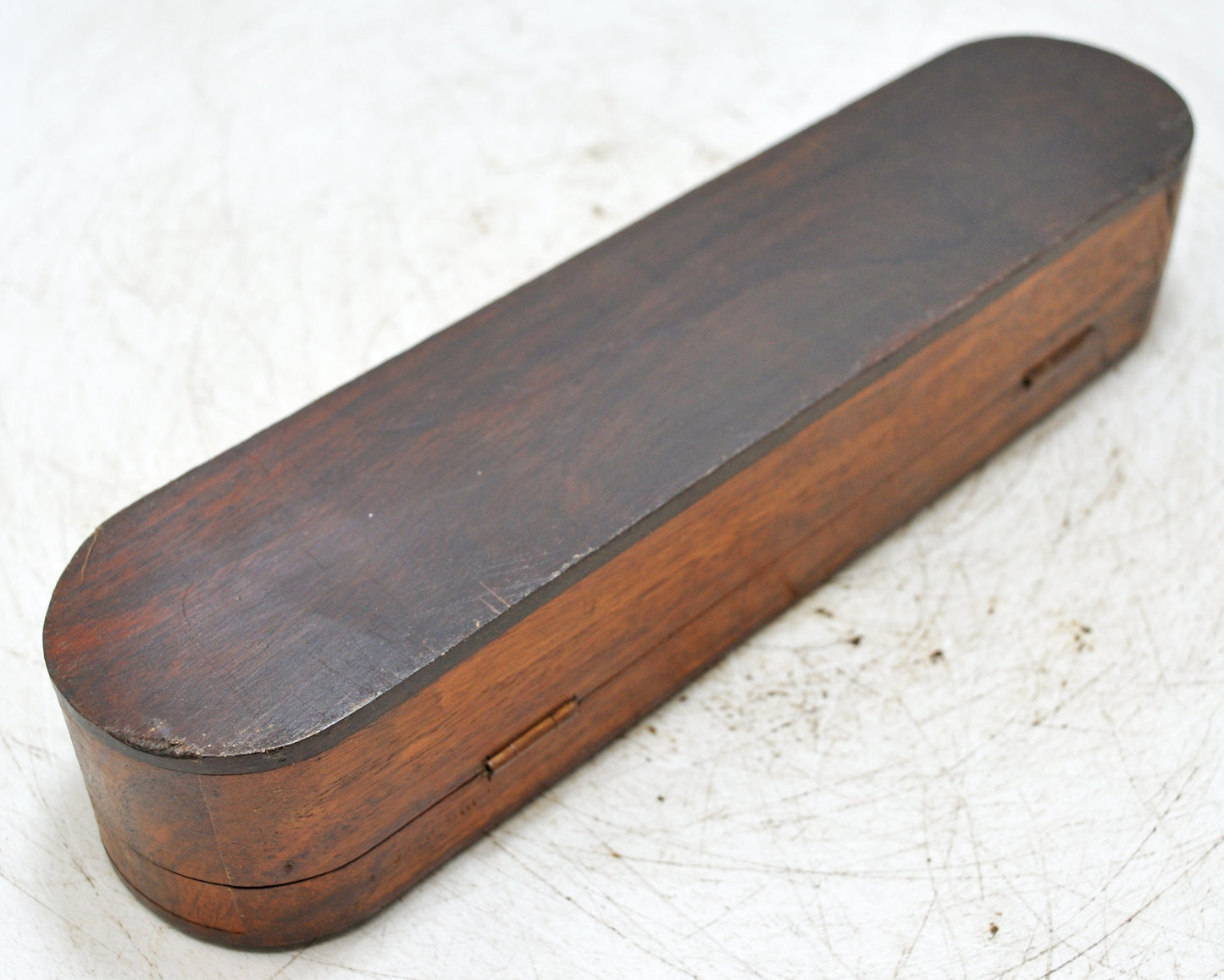 Vintage Wooden Pencil Stationary Box Original Old Hand Crafted
