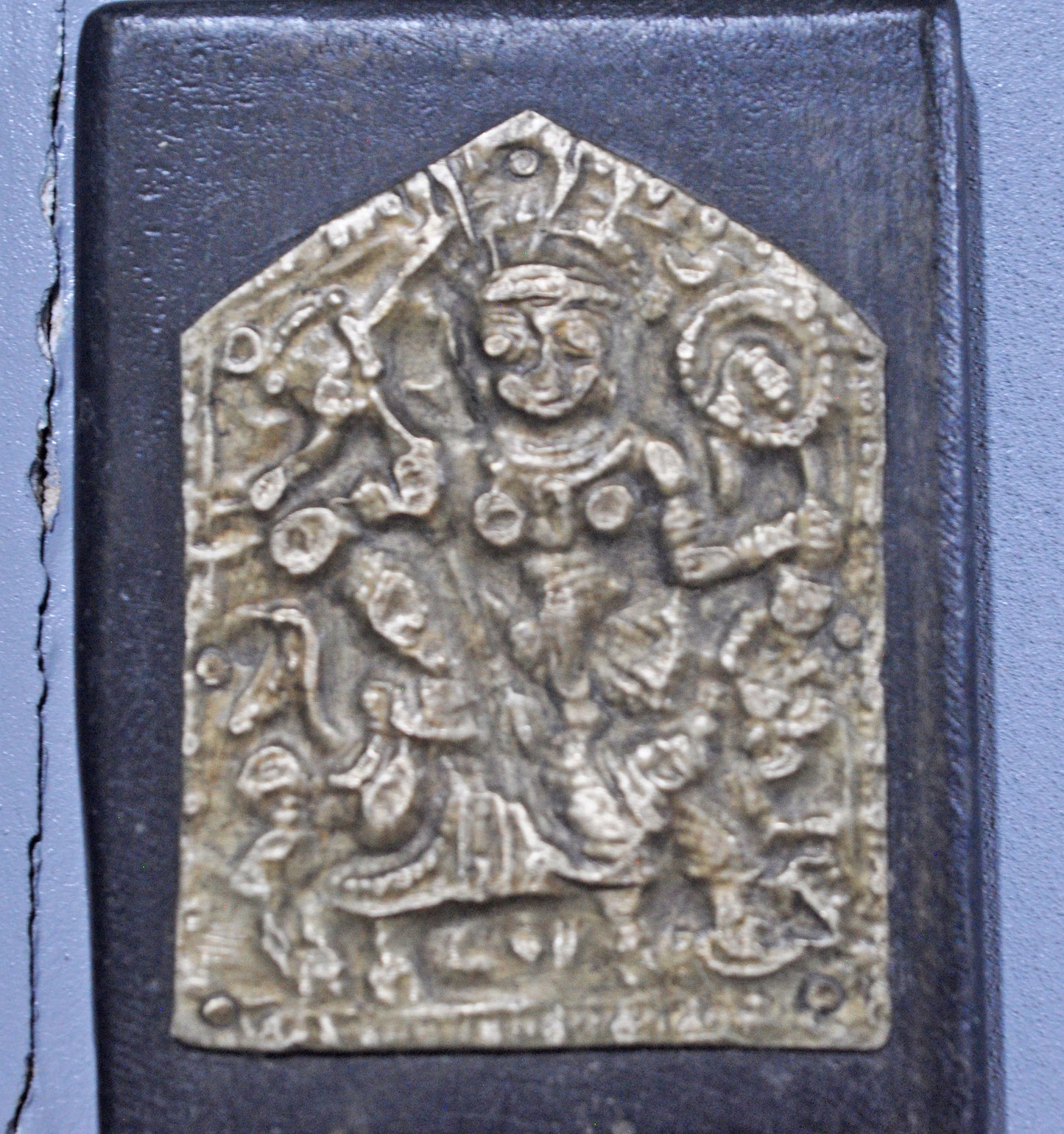 Antique Brass Pendant Jewelery Wall Décor Original Old Fine Hand Crafted