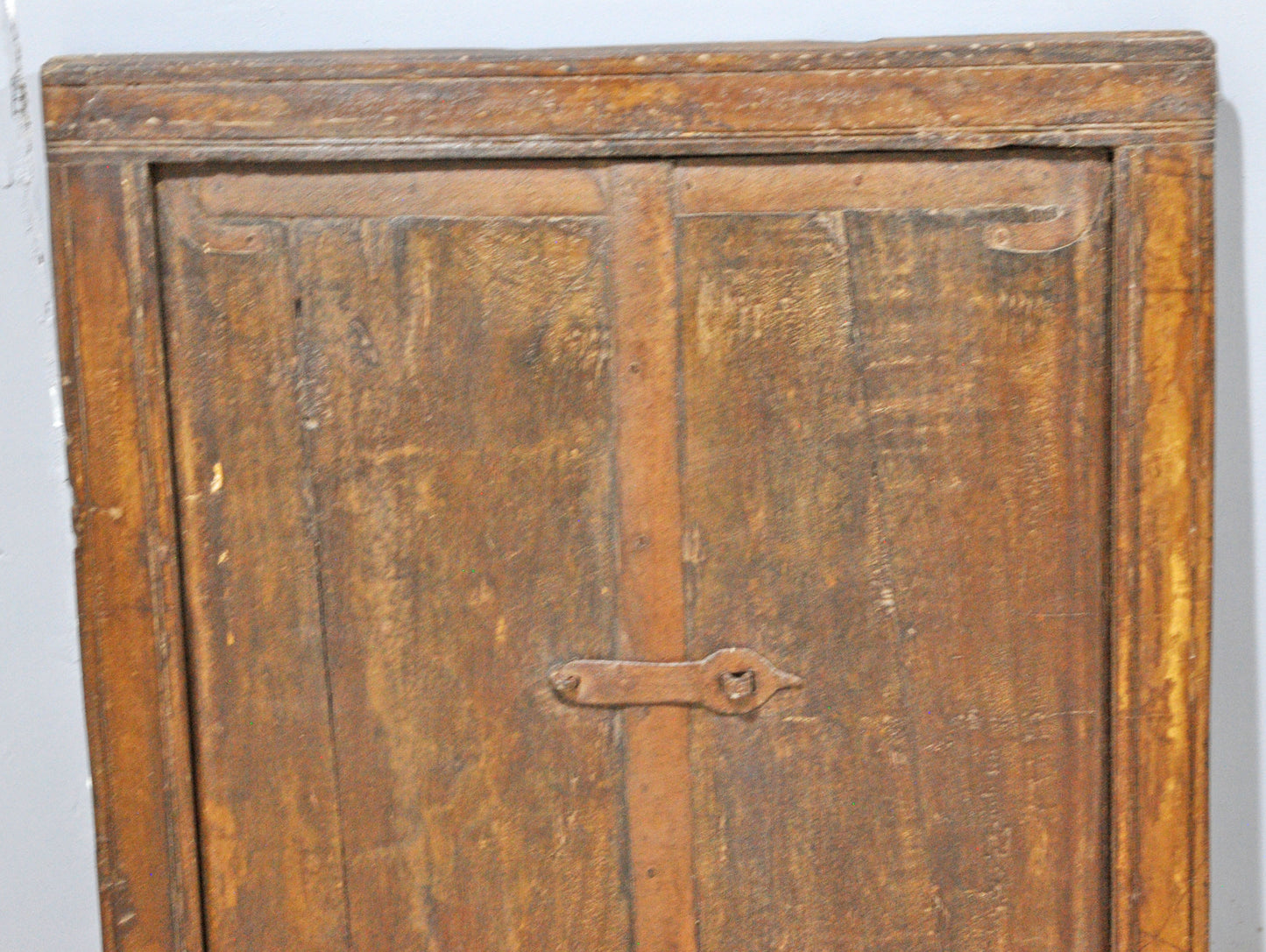 Antique Wooden Wall Décor Window Panel Frame Original Old Hand Crafted