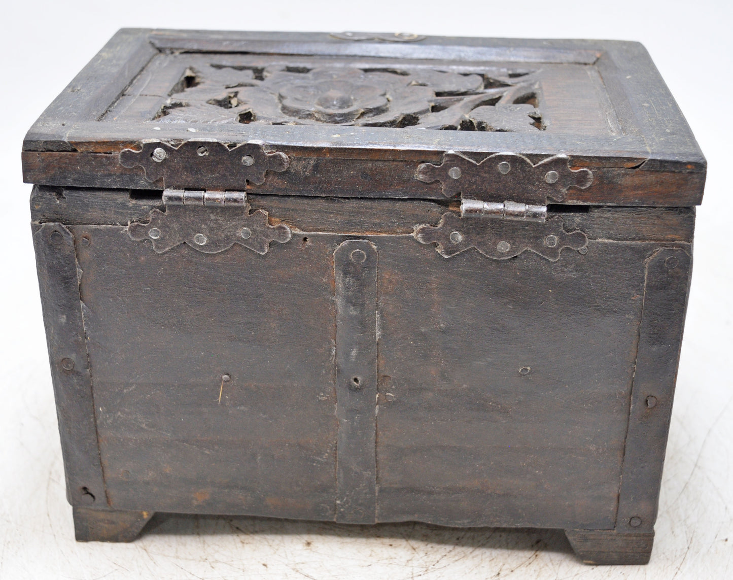 Vintage Wooden Small Storage Box Original Old Hand Crafted
