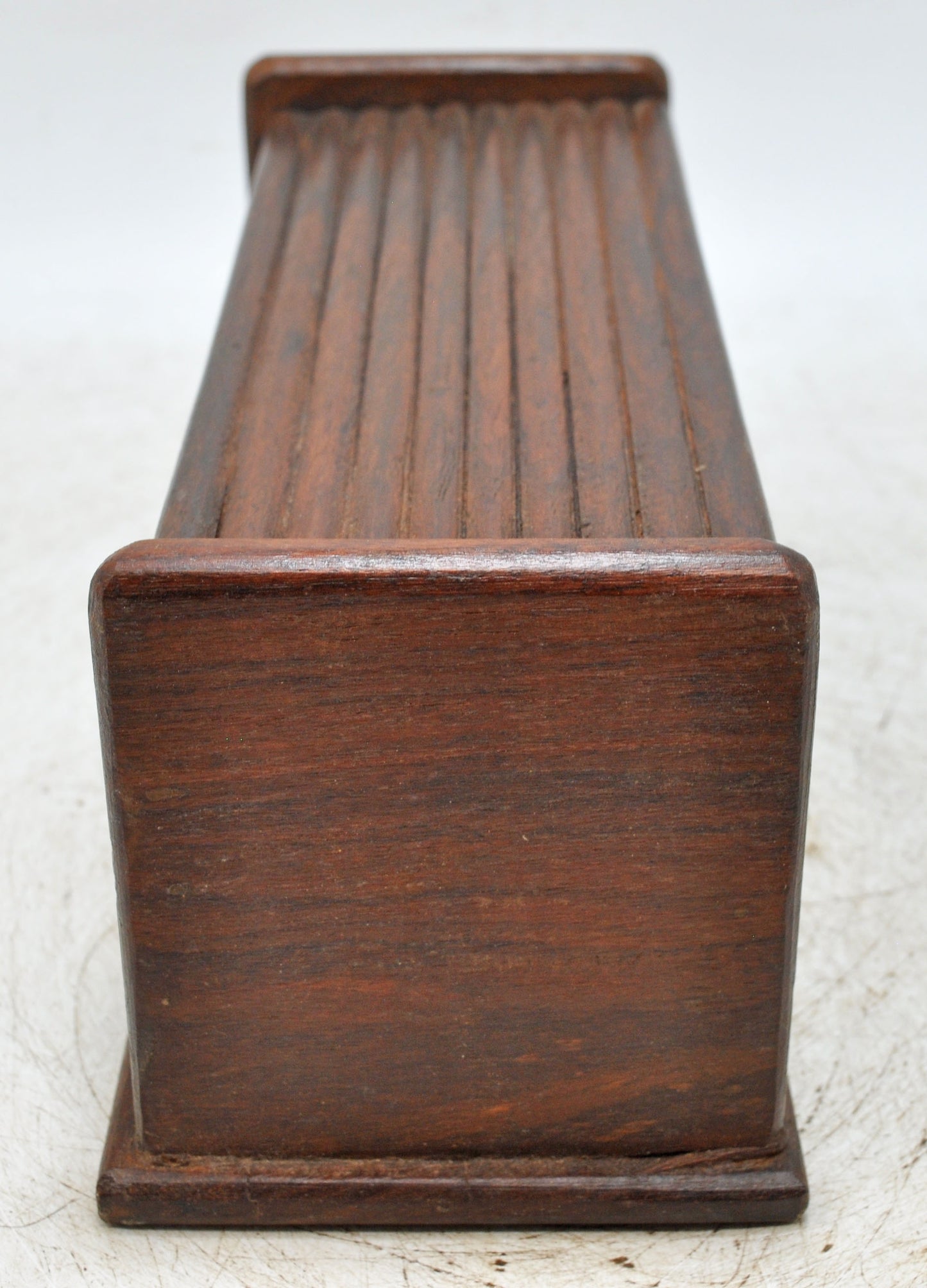 Vintage Wooden Pencil Stationary Box Original Old Hand Crafted