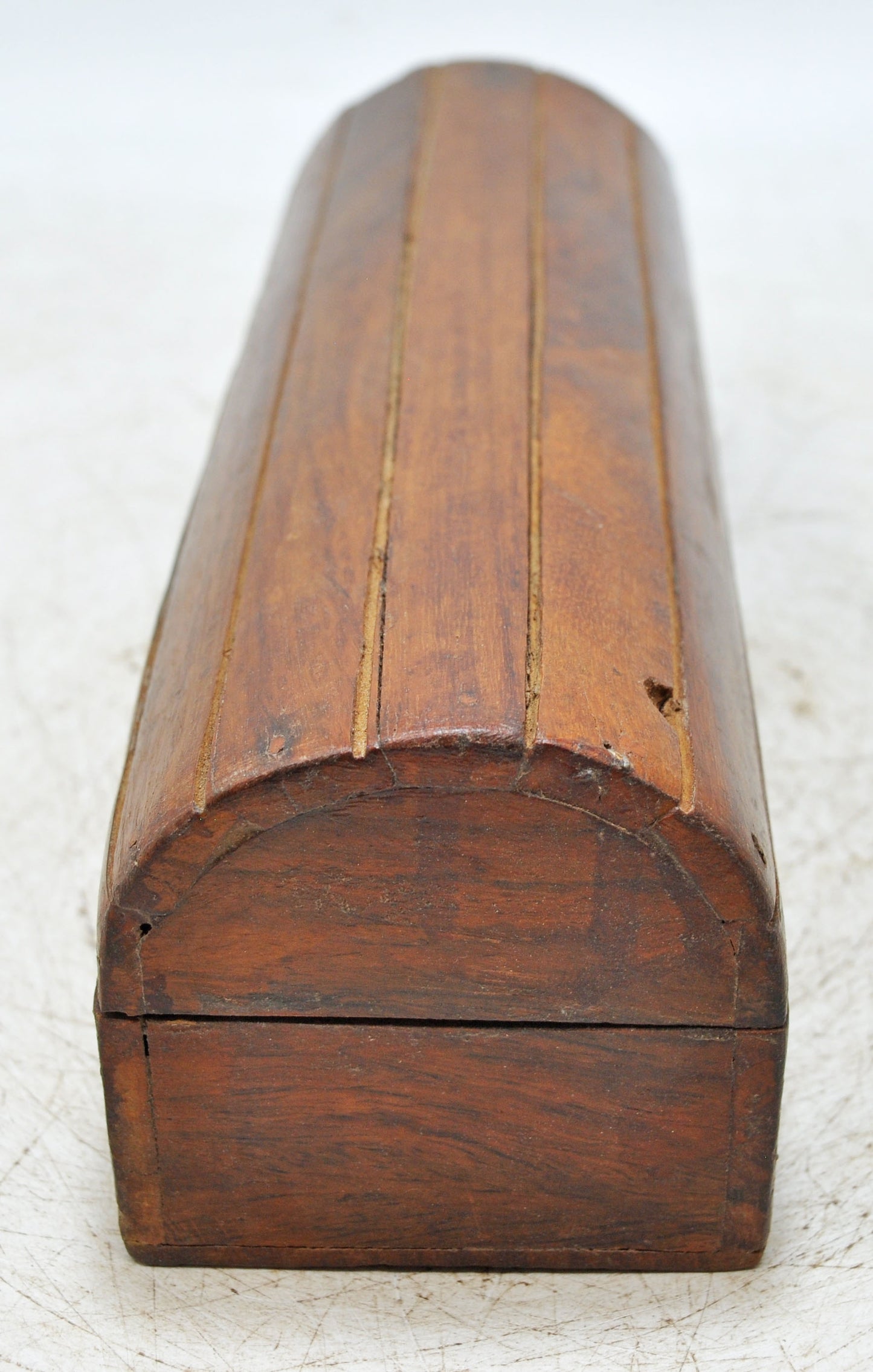 Vintage Wooden Pencil Stationary Box Original Old Hand Crafted