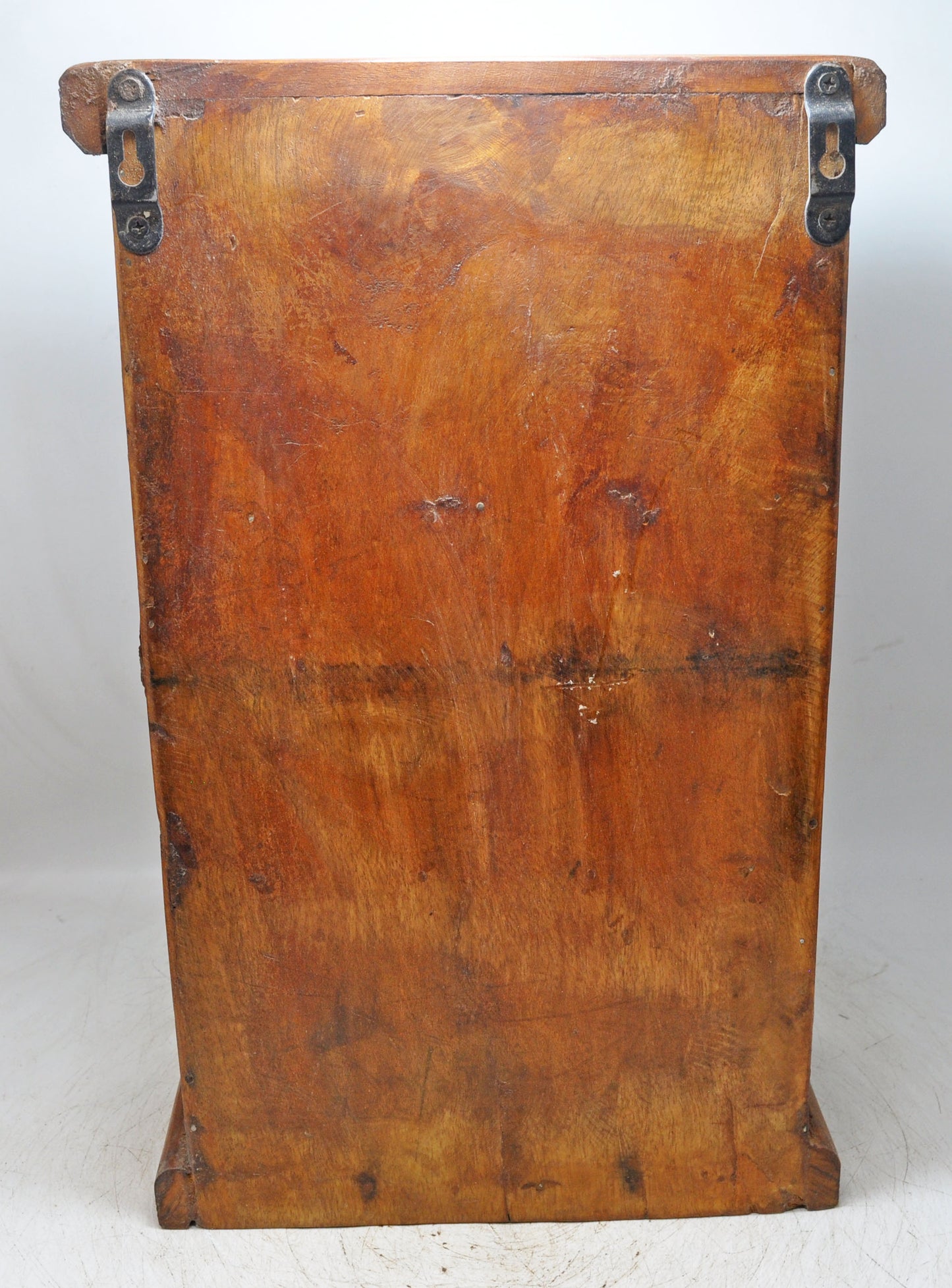 Antique Wooden Mini Storage Cabinet Original Old Fine Hand Crafted