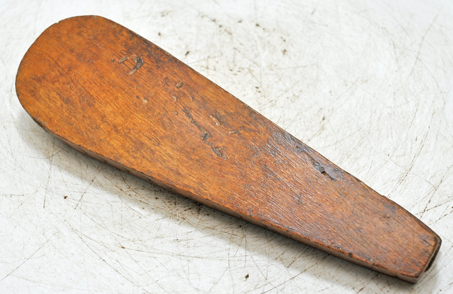 Antique Wooden Long Kum Kum Powder Tika Box Original Old Hand Carved