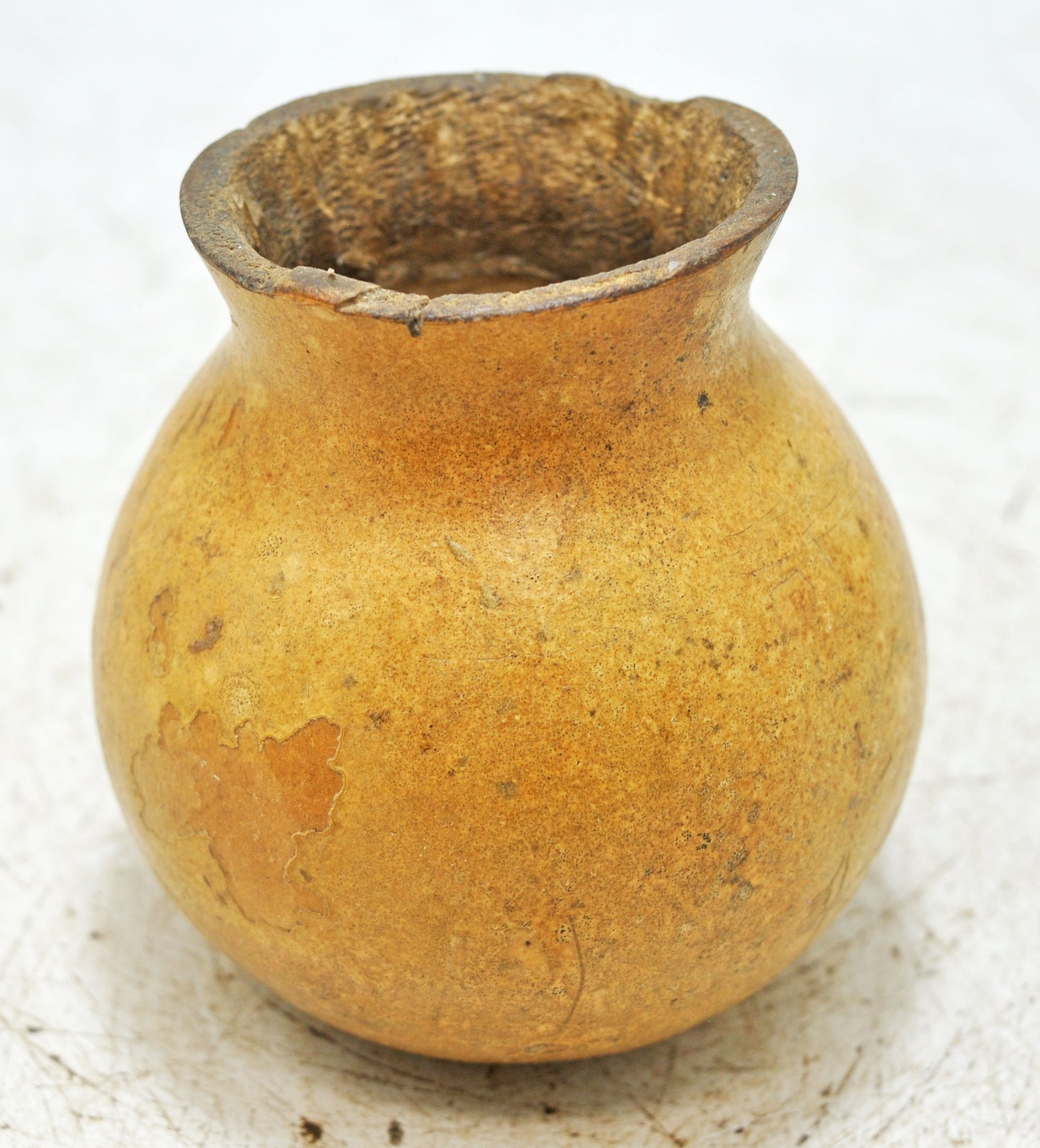 Antique Wooden Small Water Kamandal Pot Original Old Hand Crafted