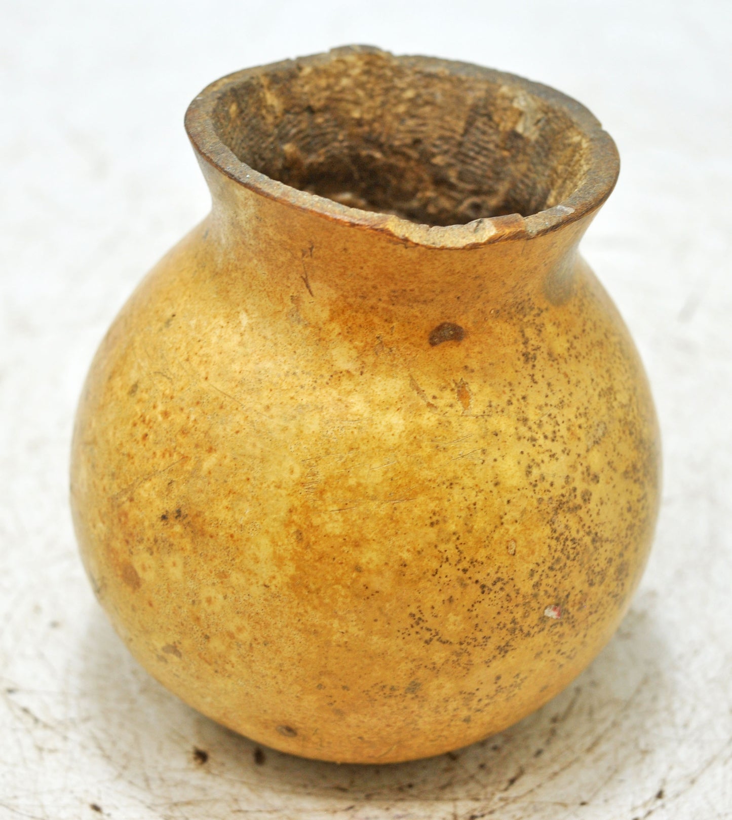 Antique Wooden Small Water Kamandal Pot Original Old Hand Crafted