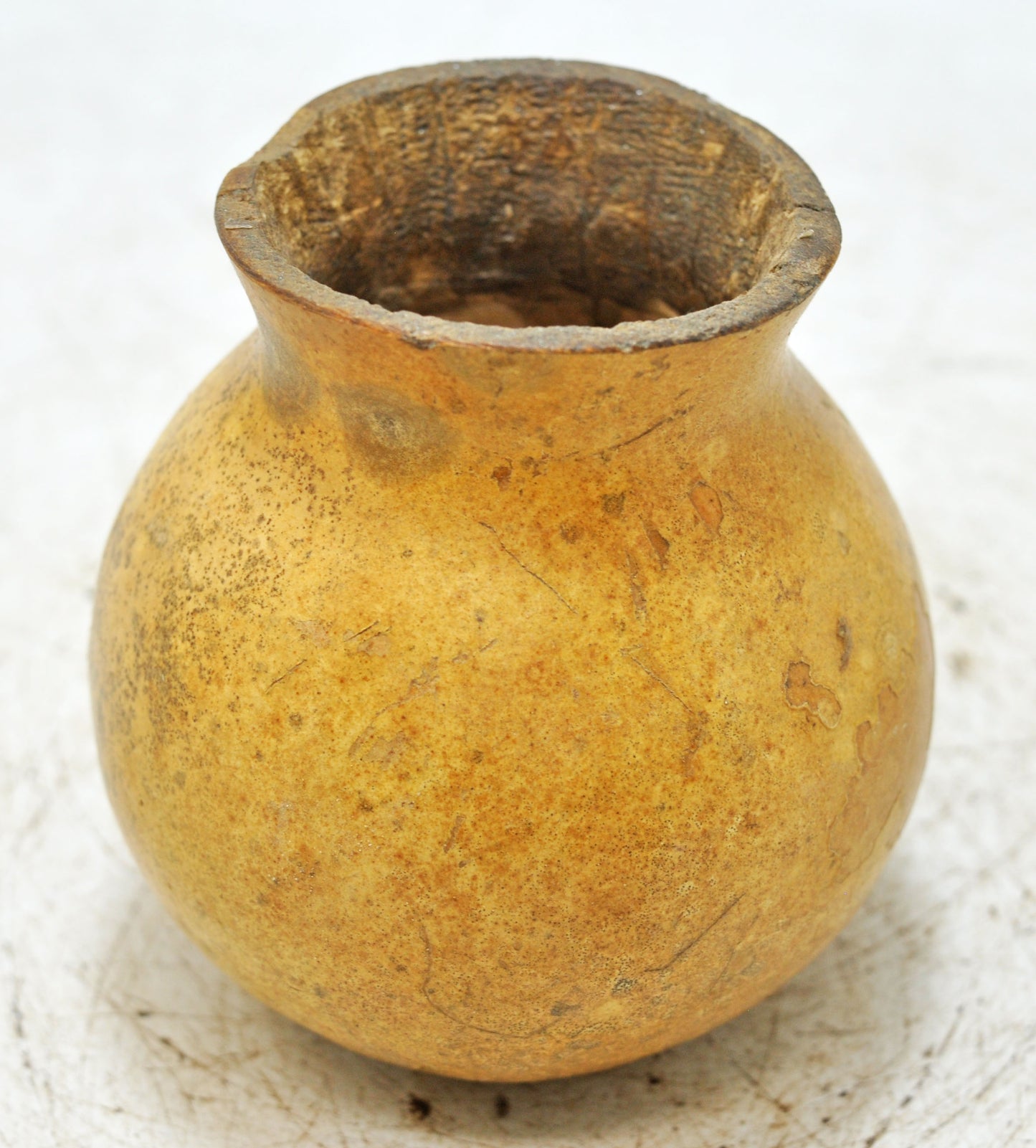 Antique Wooden Small Water Kamandal Pot Original Old Hand Crafted