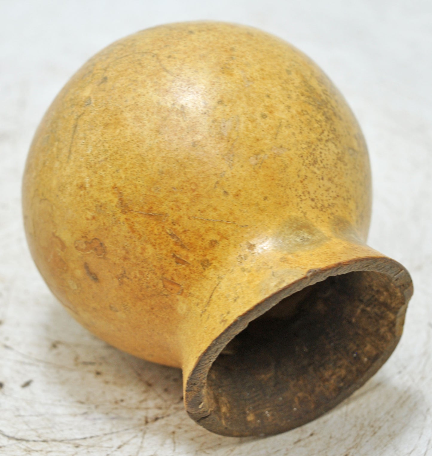 Antique Wooden Small Water Kamandal Pot Original Old Hand Crafted
