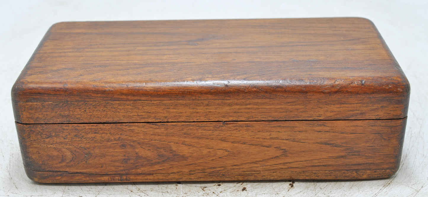 Vintage Wooden Small Storage Box Original Old Hand Crafted