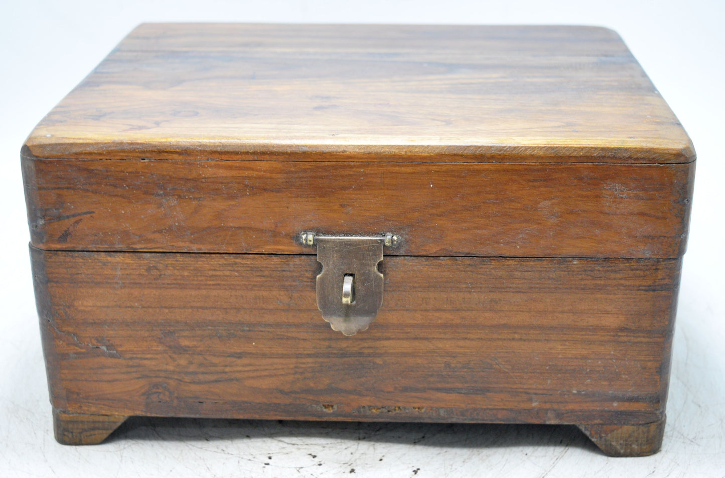 Antique Wooden Shopkeepers Cash Money Box Original Old Hand Crafted