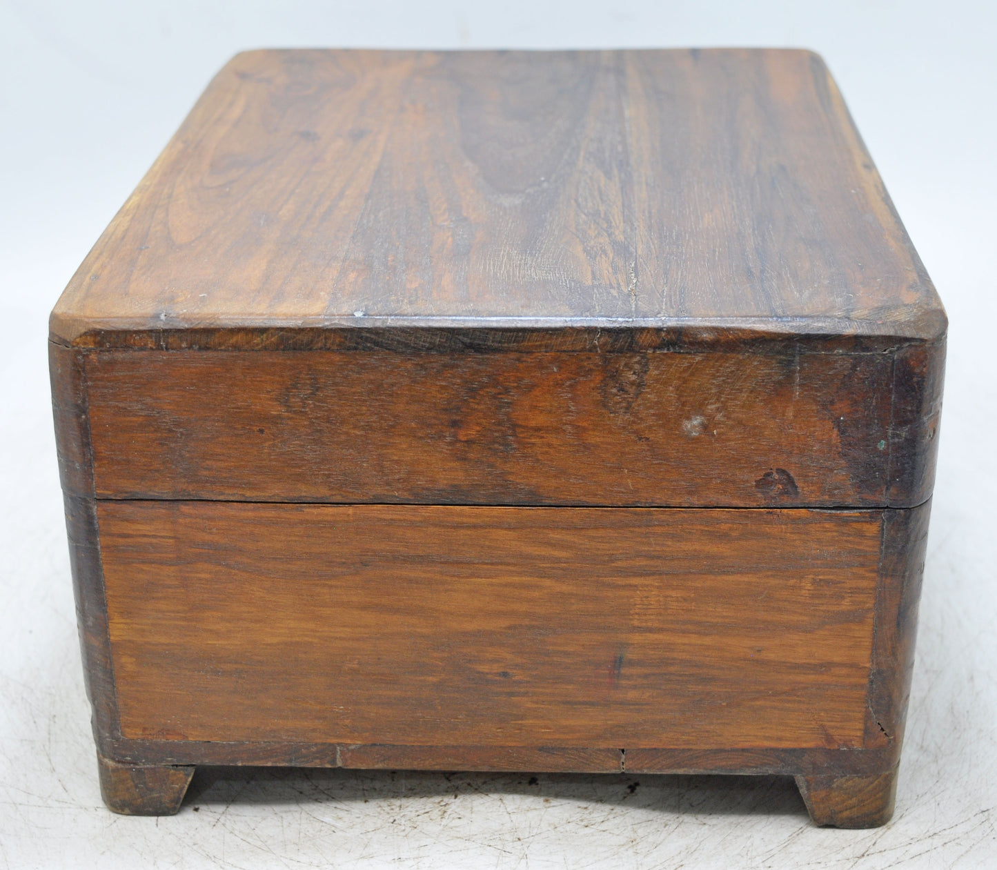 Antique Wooden Shopkeepers Cash Money Box Original Old Hand Crafted
