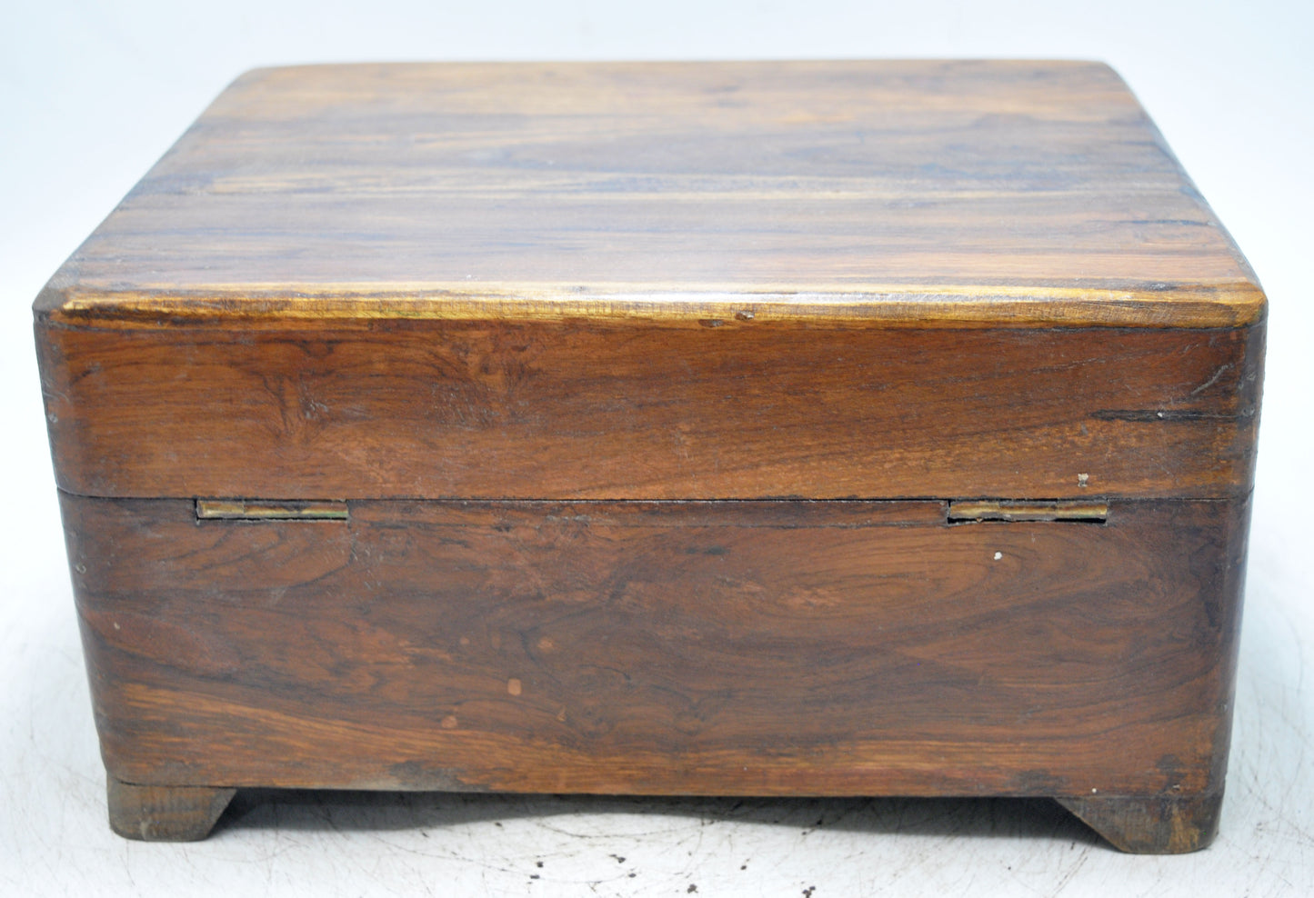 Antique Wooden Shopkeepers Cash Money Box Original Old Hand Crafted
