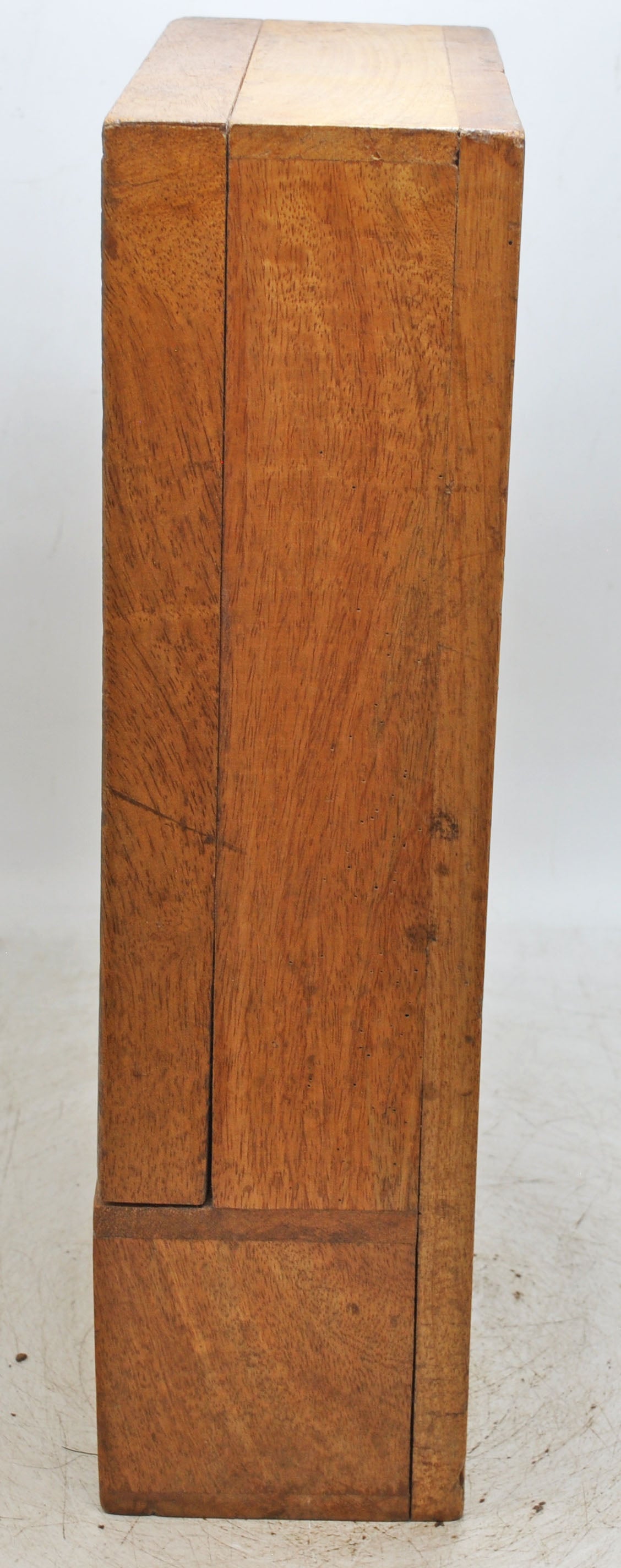 Vintage Wooden Wall Hanging Storage Cabinet Box Original Old Hand Crafted
