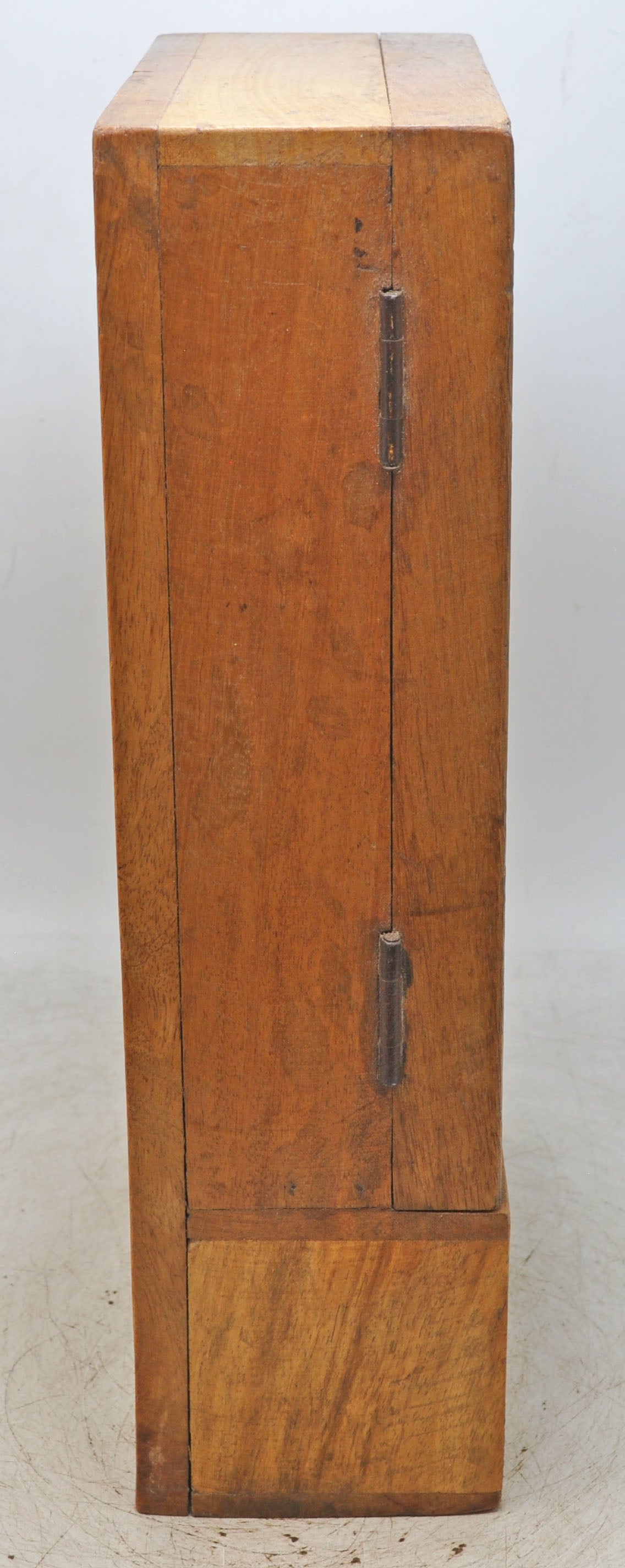 Vintage Wooden Wall Hanging Storage Cabinet Box Original Old Hand Crafted