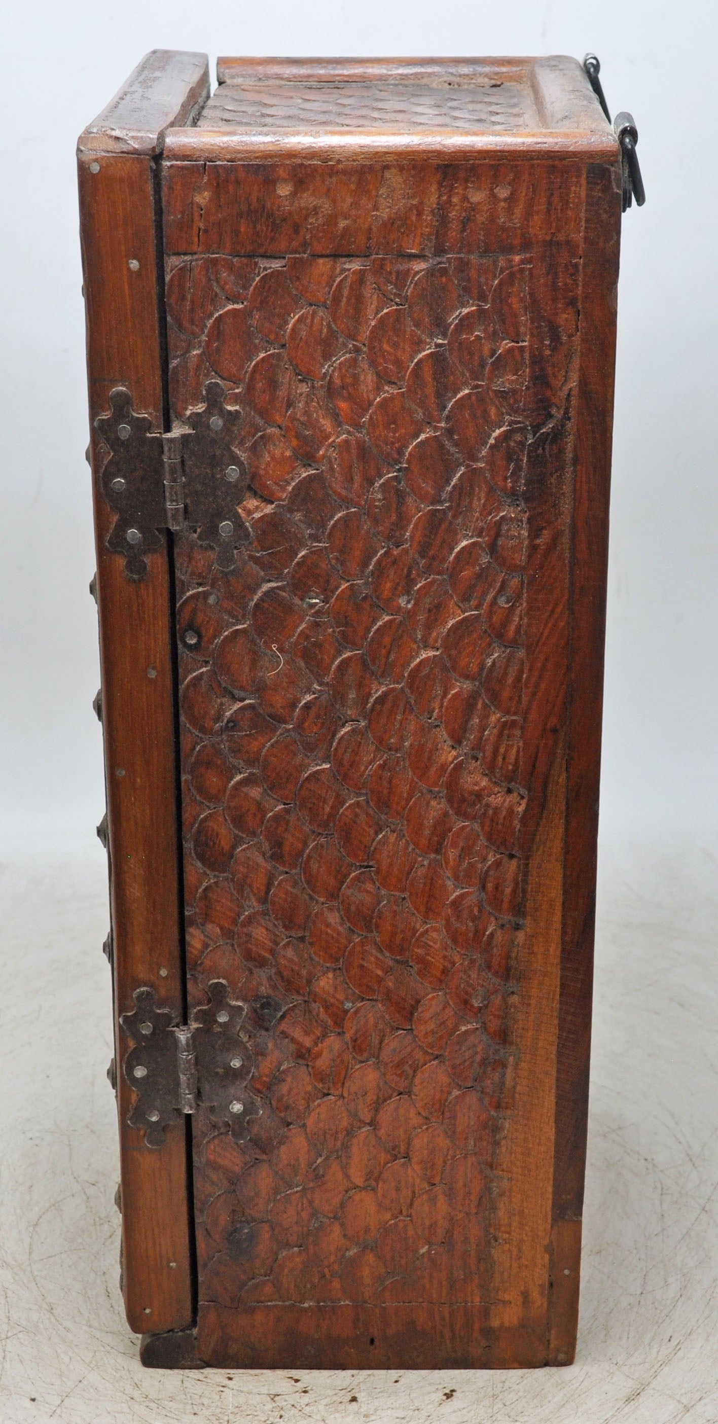 Vintage Wooden Wall Hanging Storage Cabinet Box Original Old Hand Crafted
