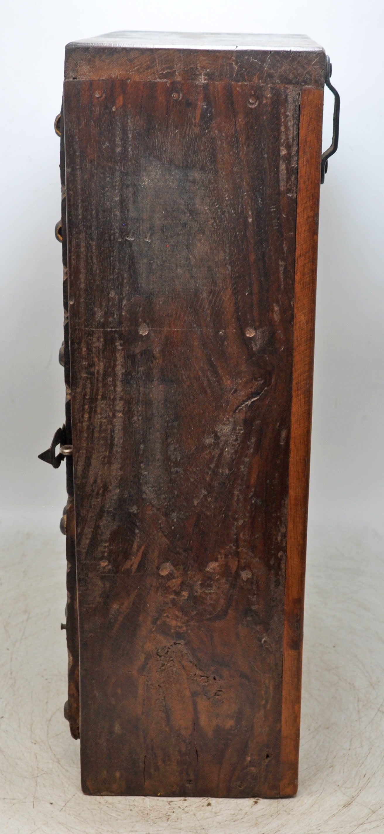Vintage Wooden Wall Hanging Storage Cabinet Box Original Old Hand Crafted