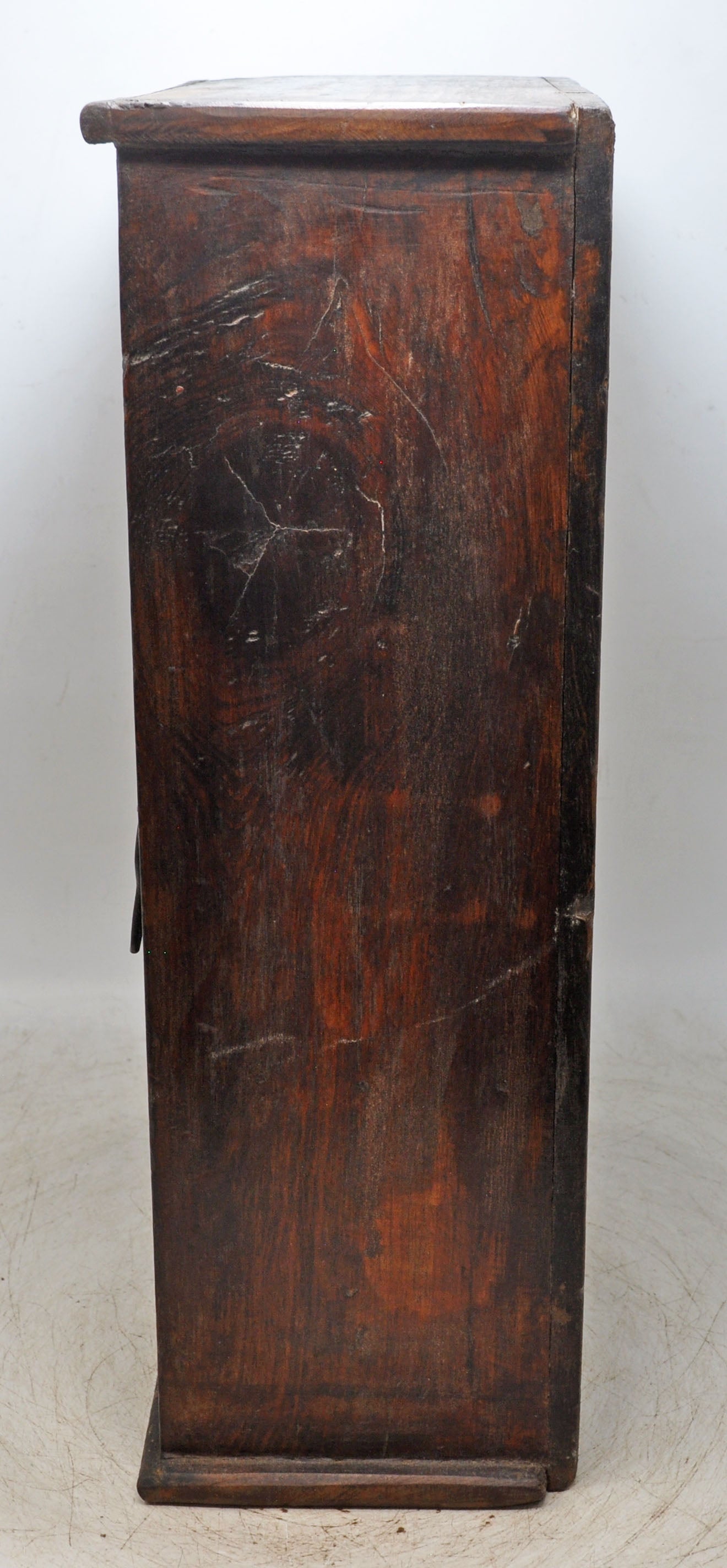 Vintage Wooden Wall Hanging Storage Cabinet Box Original Old Hand Crafted