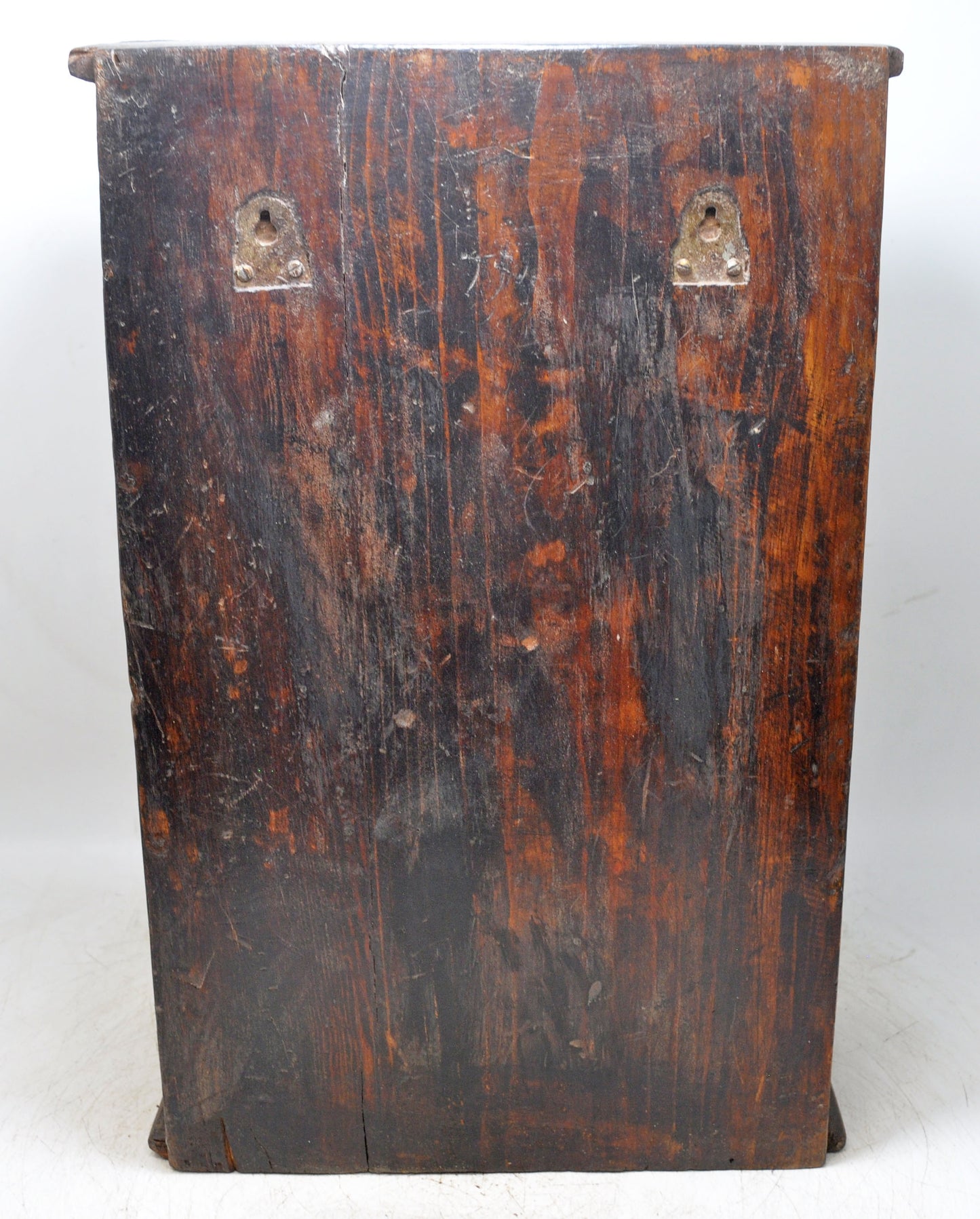 Vintage Wooden Wall Hanging Storage Cabinet Box Original Old Hand Crafted