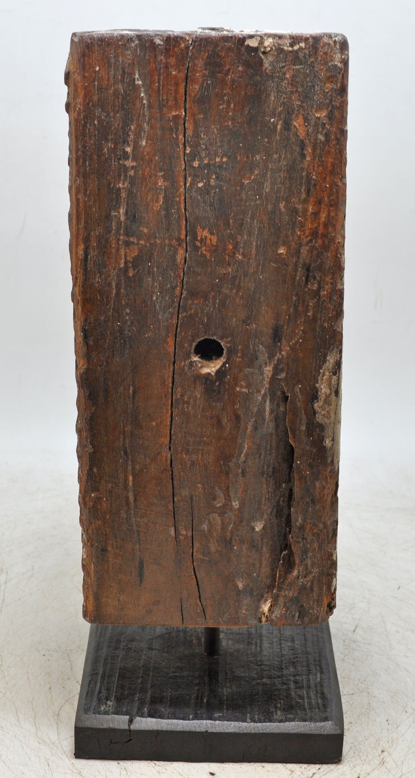 Antique Wooden Carving Bracket Block on Stand Original Old Fine Hand Carved