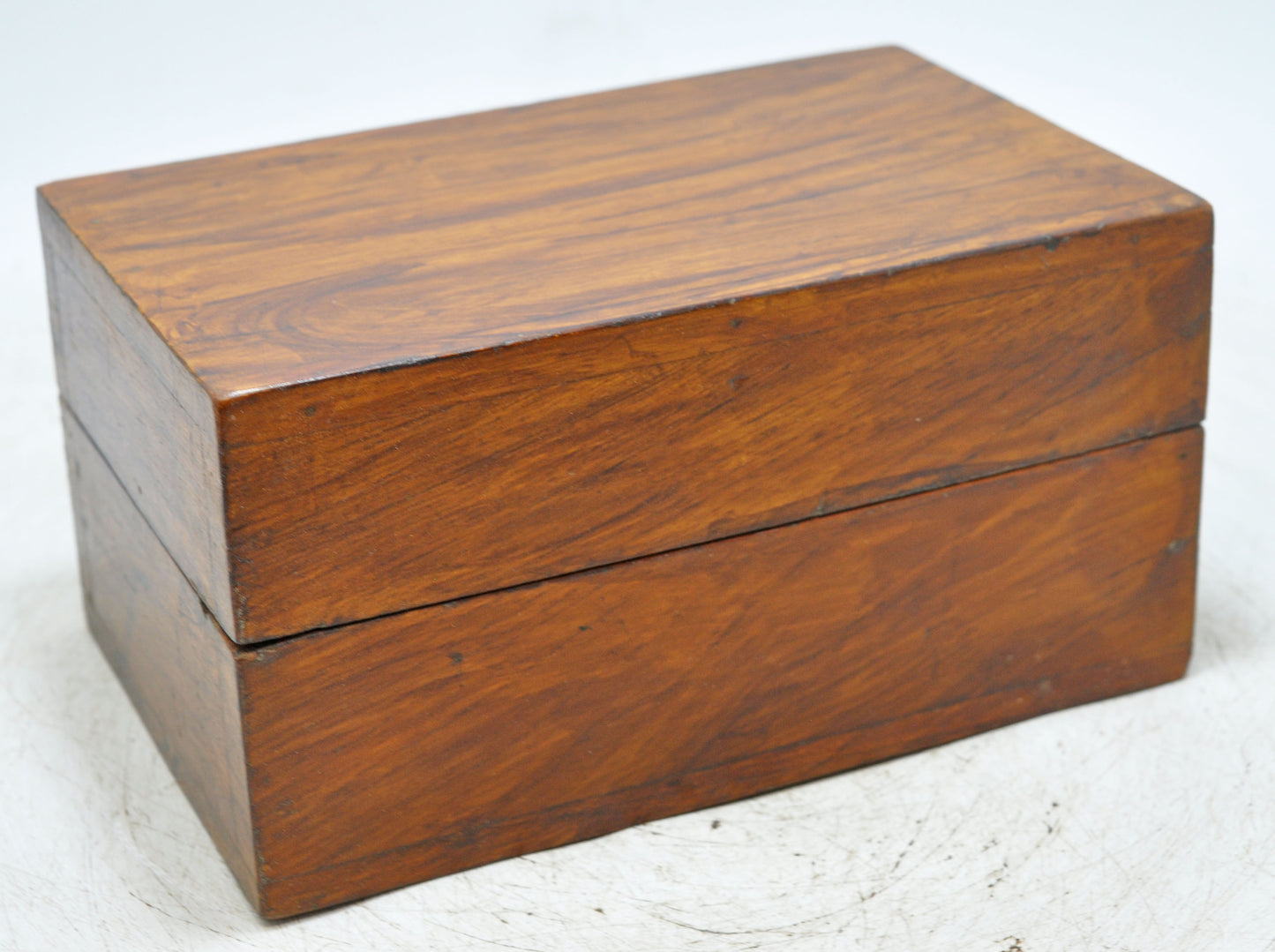 Vintage Wooden Small Storage Box Original Old Hand Crafted