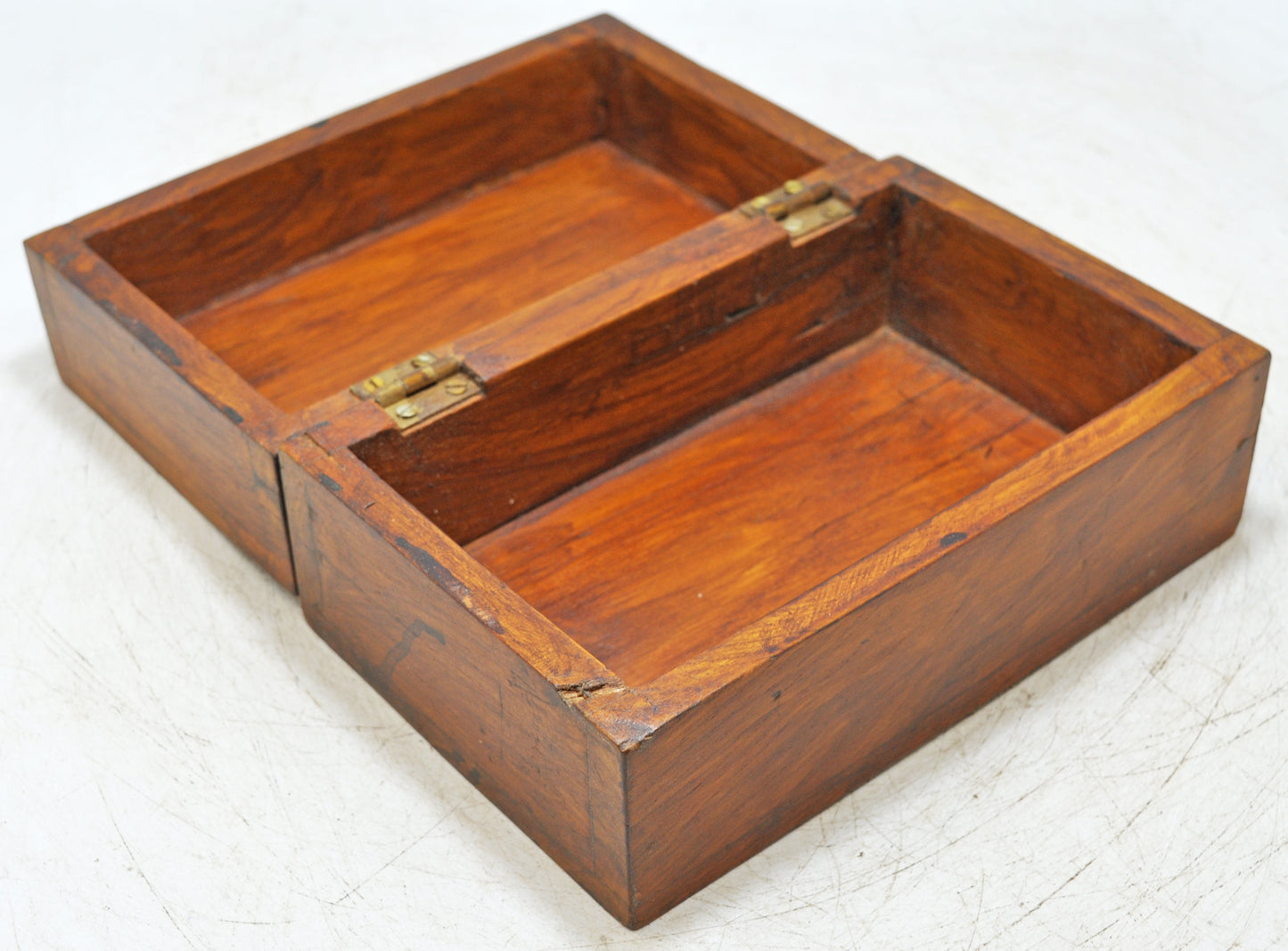Vintage Wooden Small Storage Box Original Old Hand Crafted