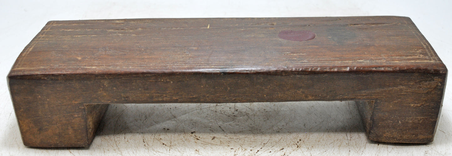 Antique Wooden Kitchenware Cutting Chopping Board Original Old Hand Carved