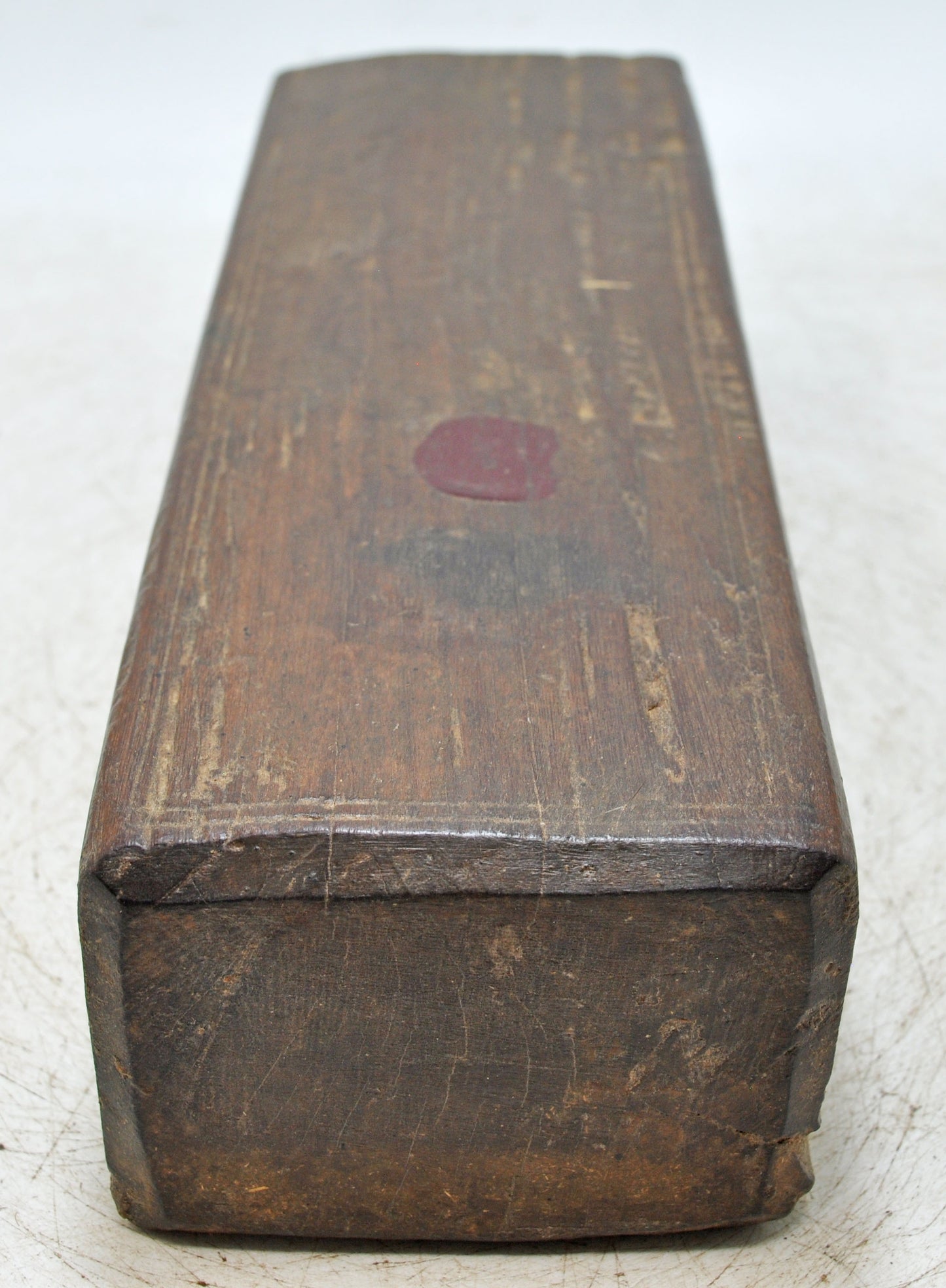 Antique Wooden Kitchenware Cutting Chopping Board Original Old Hand Carved