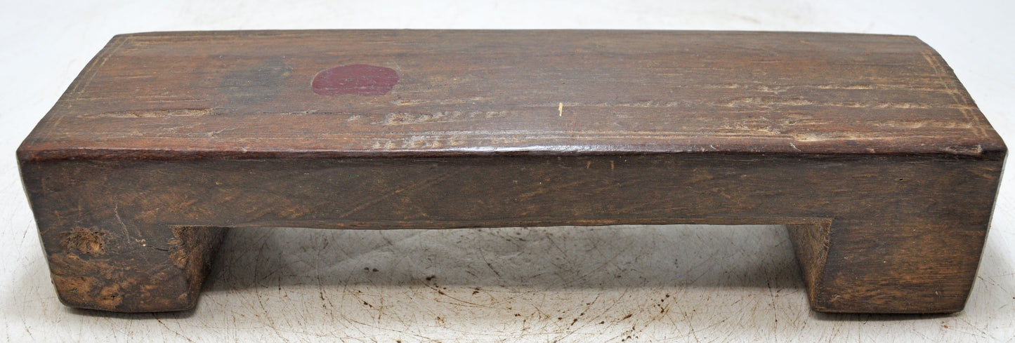 Antique Wooden Kitchenware Cutting Chopping Board Original Old Hand Carved
