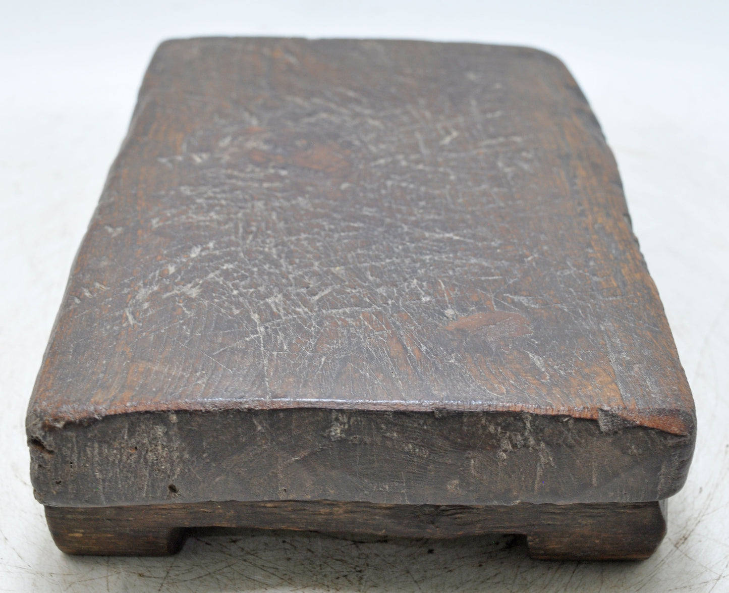 Antique Wooden Kitchenware Cutting Chopping Board Original Old Hand Carved
